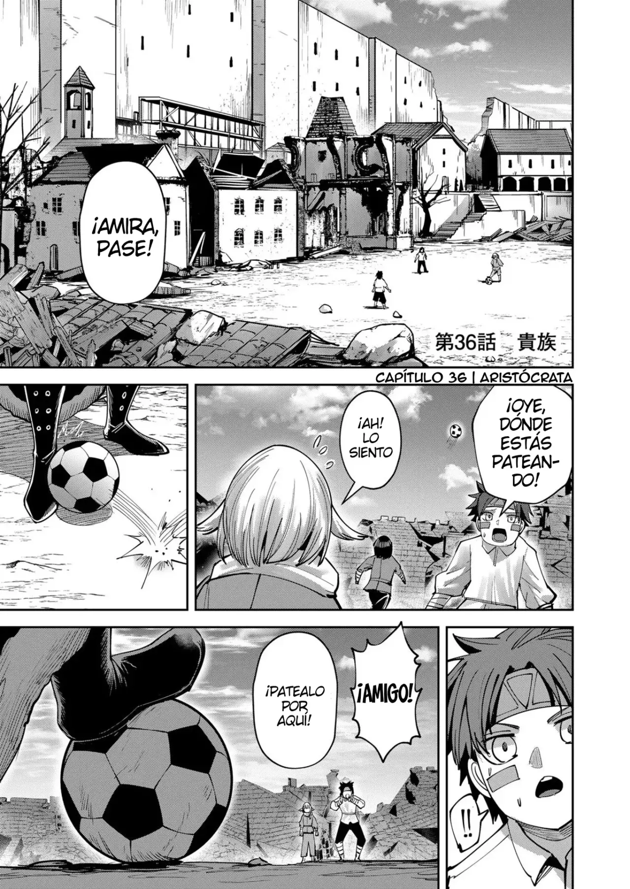 Kichiku Eiyuu Capitulo 36: | Aristócrata. página 2