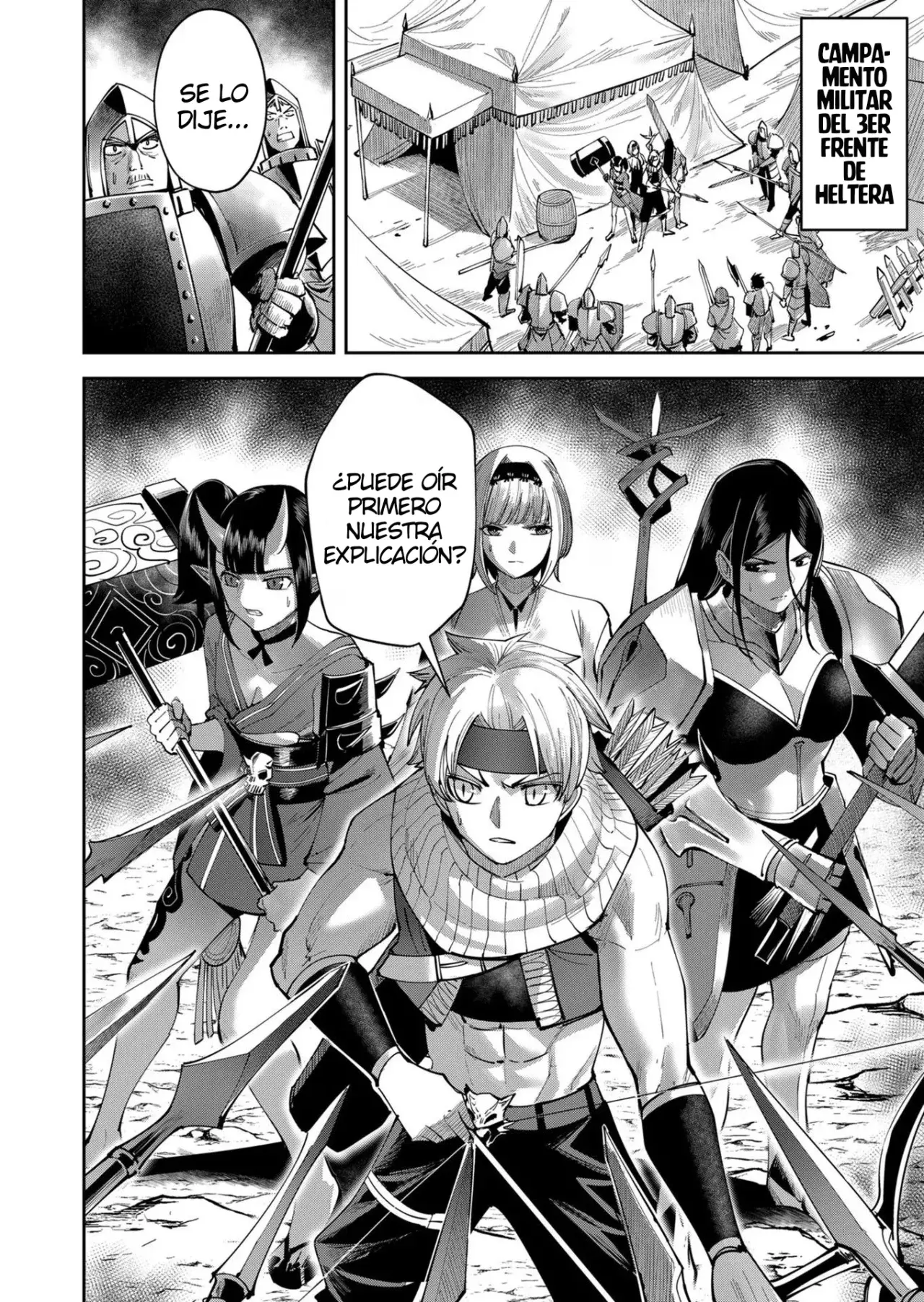 Kichiku Eiyuu Capitulo 37: | Capa de plumas. página 19