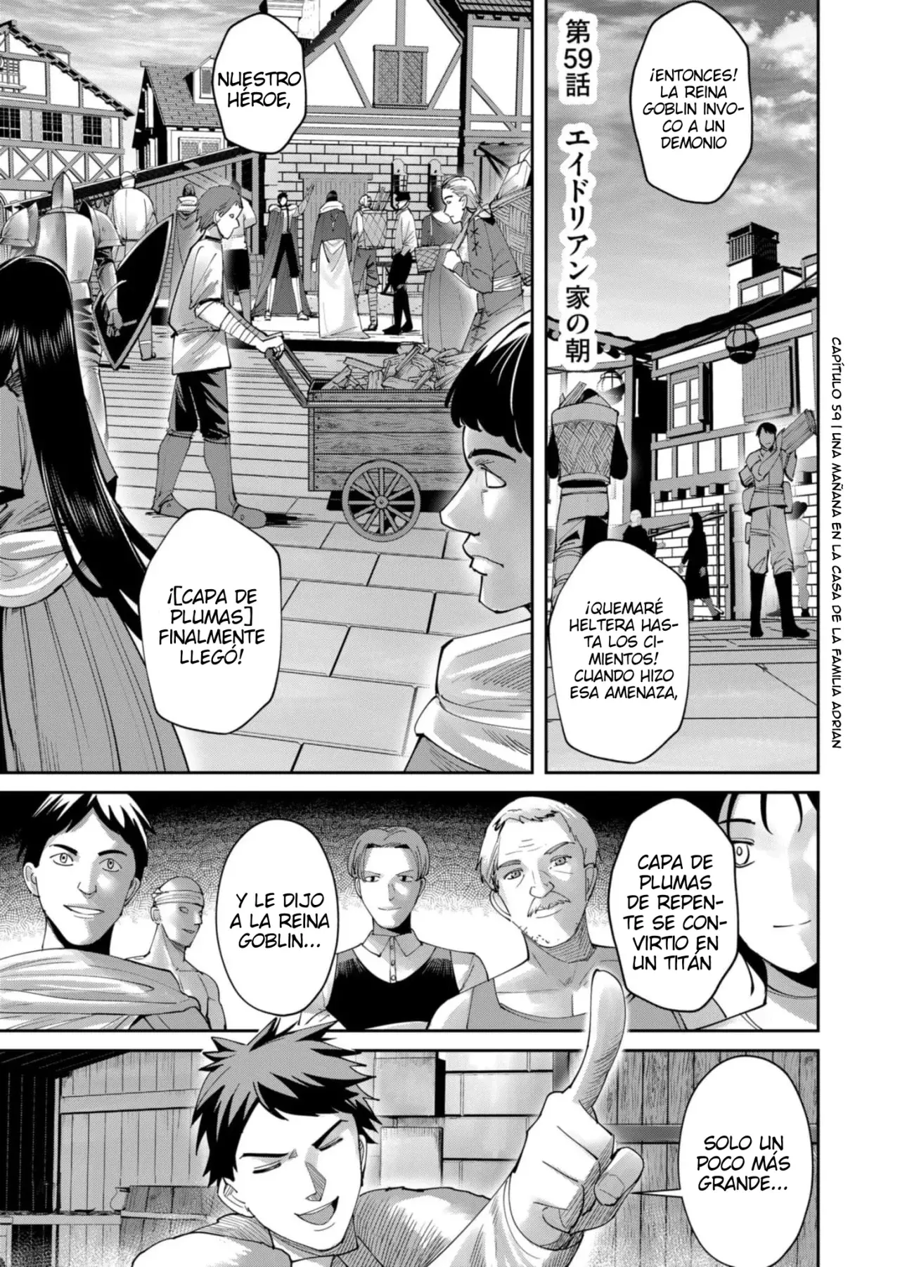 Kichiku Eiyuu Capitulo 59: | Una mañana en la casa de la familia Adrián. página 2