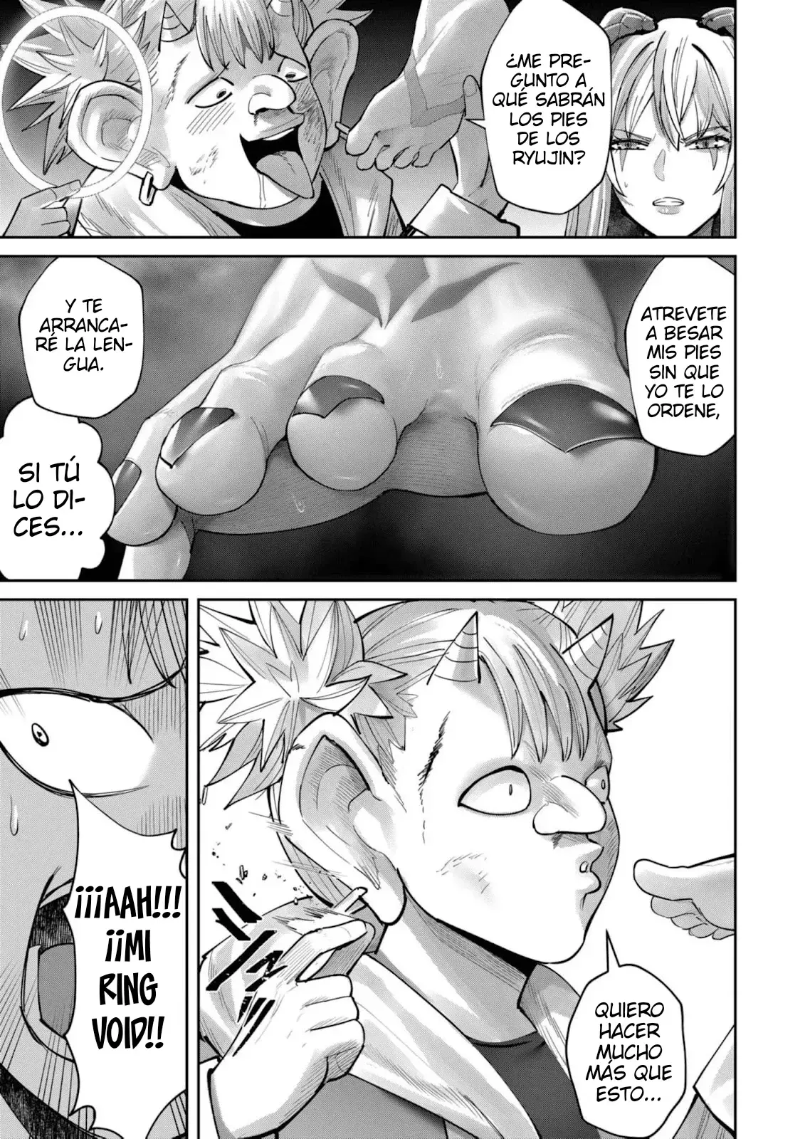 Kichiku Eiyuu Capitulo 82: | La prueba de respeto entre hombres. página 22