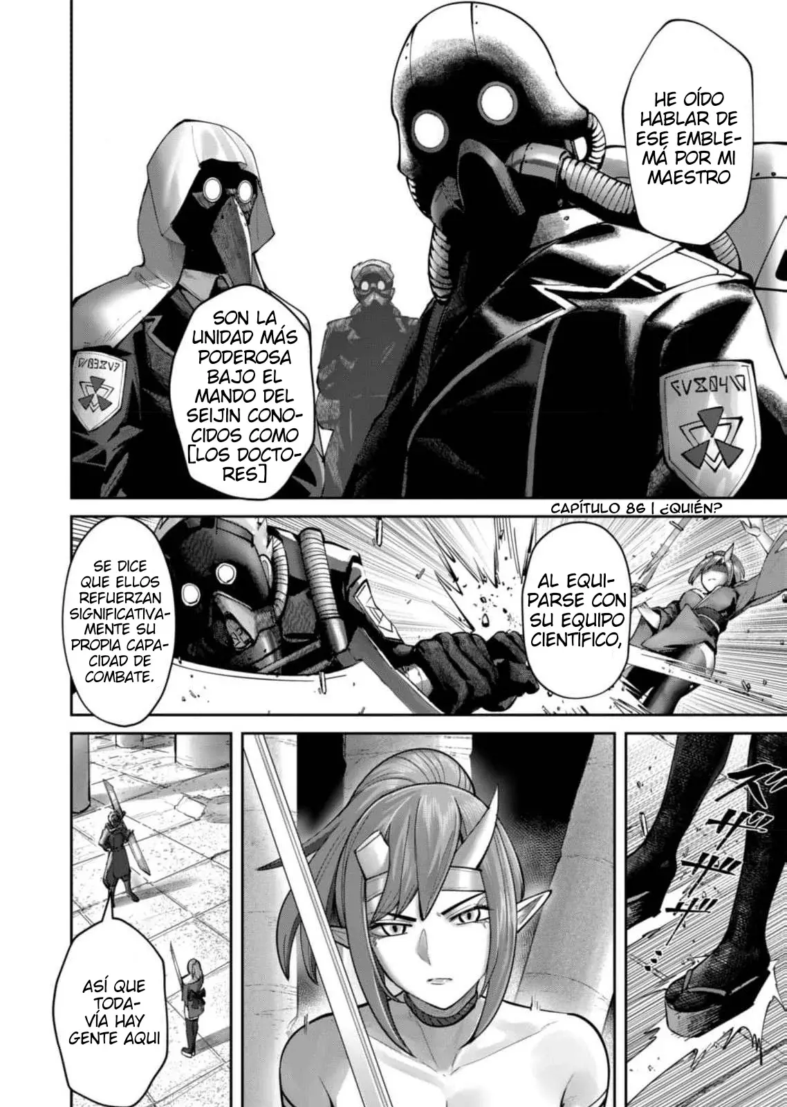 Kichiku Eiyuu Capitulo 86: | ¿Quién? página 3