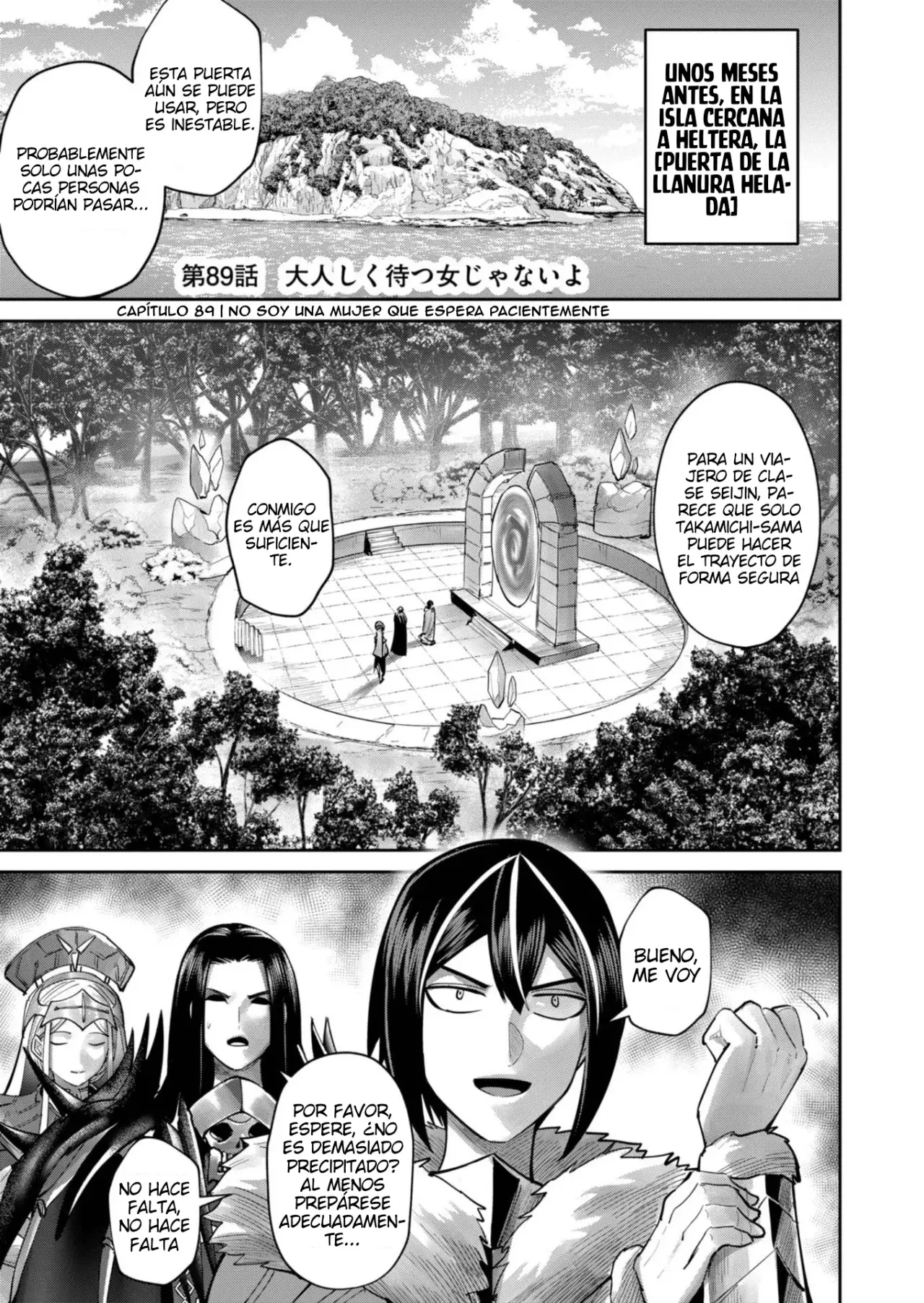 Kichiku Eiyuu Capitulo 89: | No soy una mujer que espera pacientemente. página 2