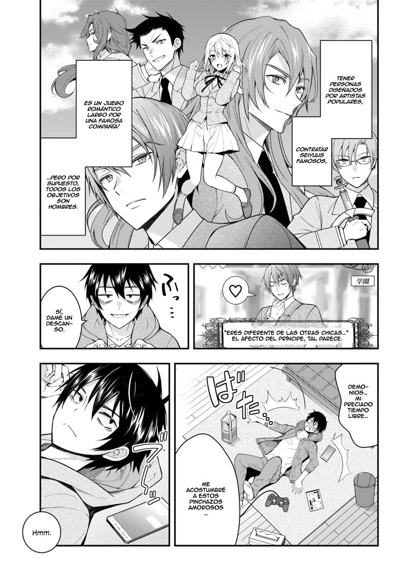 Otome Game Sekai wa Mob ni Kibishii Sekai Desu Capitulo 1: Reencarnado en la Oscuridad página 7