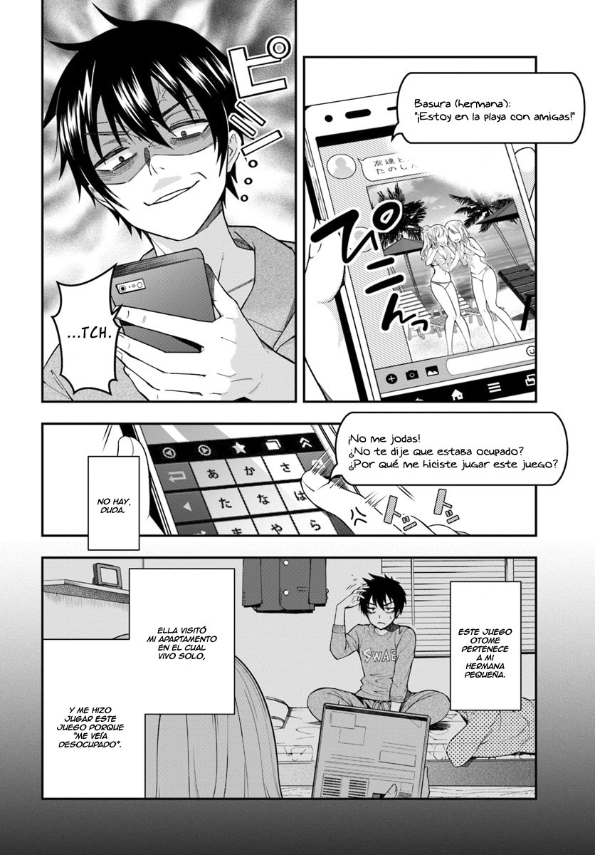Otome Game Sekai wa Mob ni Kibishii Sekai Desu Capitulo 1: Reencarnado en la Oscuridad página 8