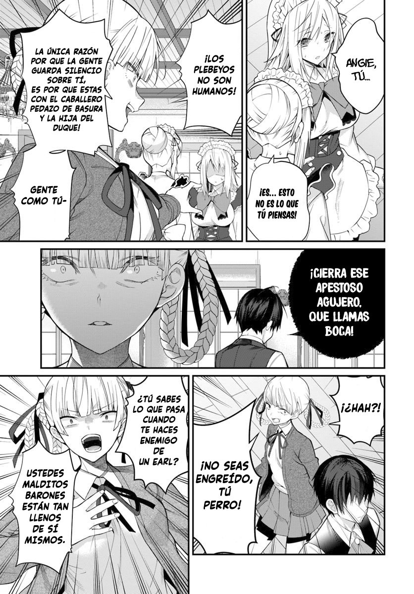 Otome Game Sekai wa Mob ni Kibishii Sekai Desu Capitulo 16: La Reina página 17