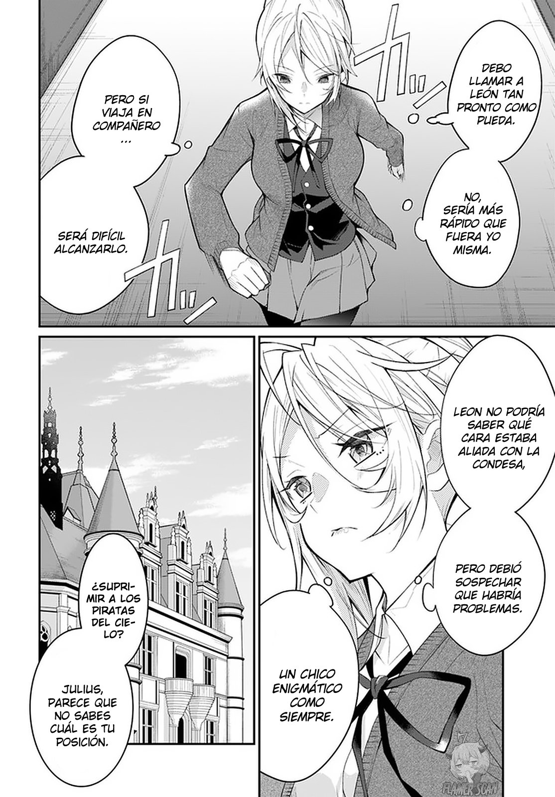 Otome Game Sekai wa Mob ni Kibishii Sekai Desu Capitulo 23: Supresión de los piratas del cielo I página 15