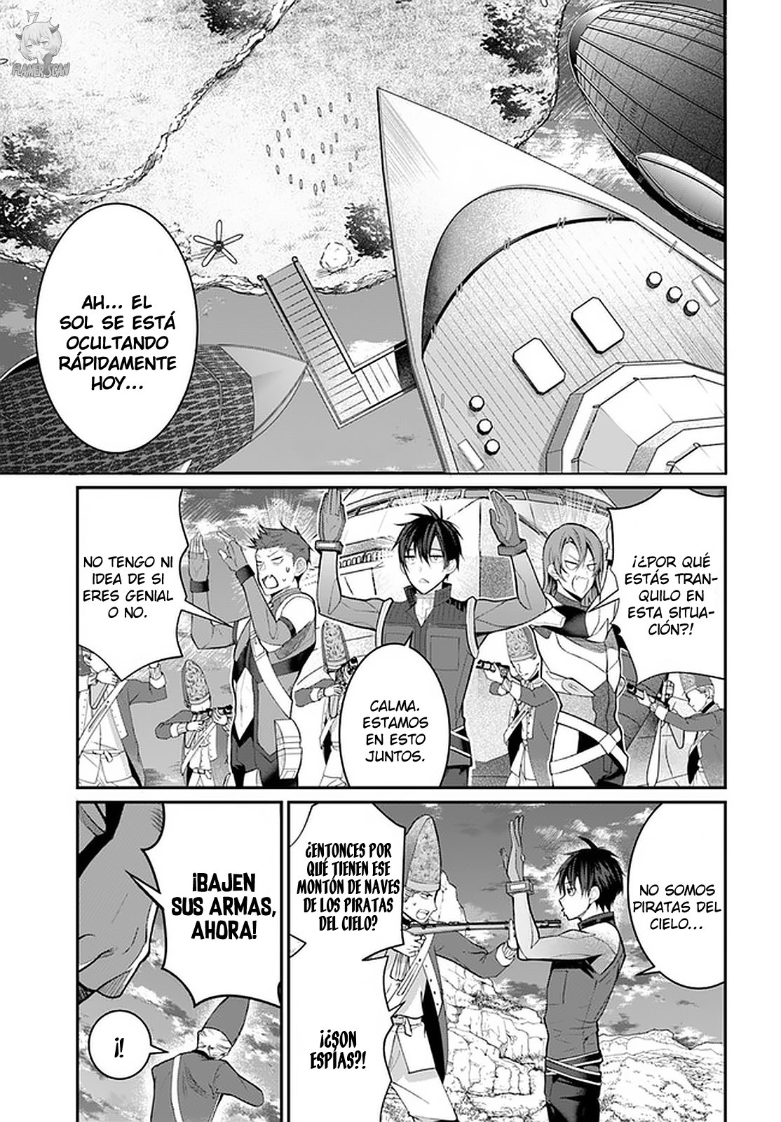 Otome Game Sekai wa Mob ni Kibishii Sekai Desu Capitulo 23: Supresión de los piratas del cielo I página 42