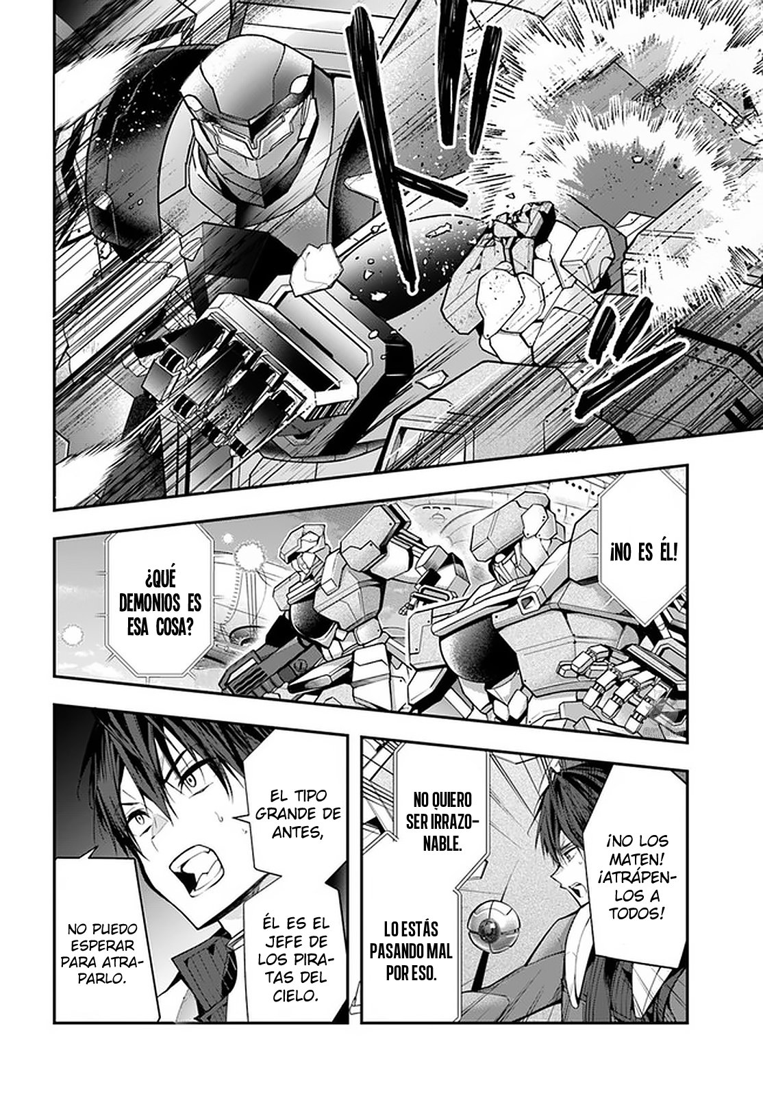 Otome Game Sekai wa Mob ni Kibishii Sekai Desu Capitulo 25: Supresión de los piratas del cielo III página 18