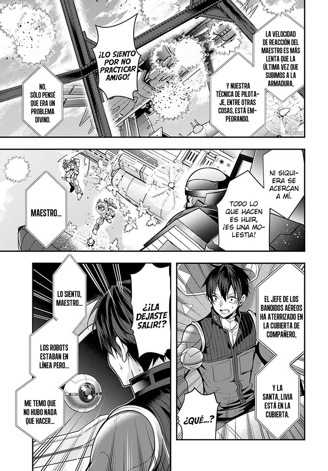 Otome Game Sekai wa Mob ni Kibishii Sekai Desu Capitulo 25: Supresión de los piratas del cielo III página 19