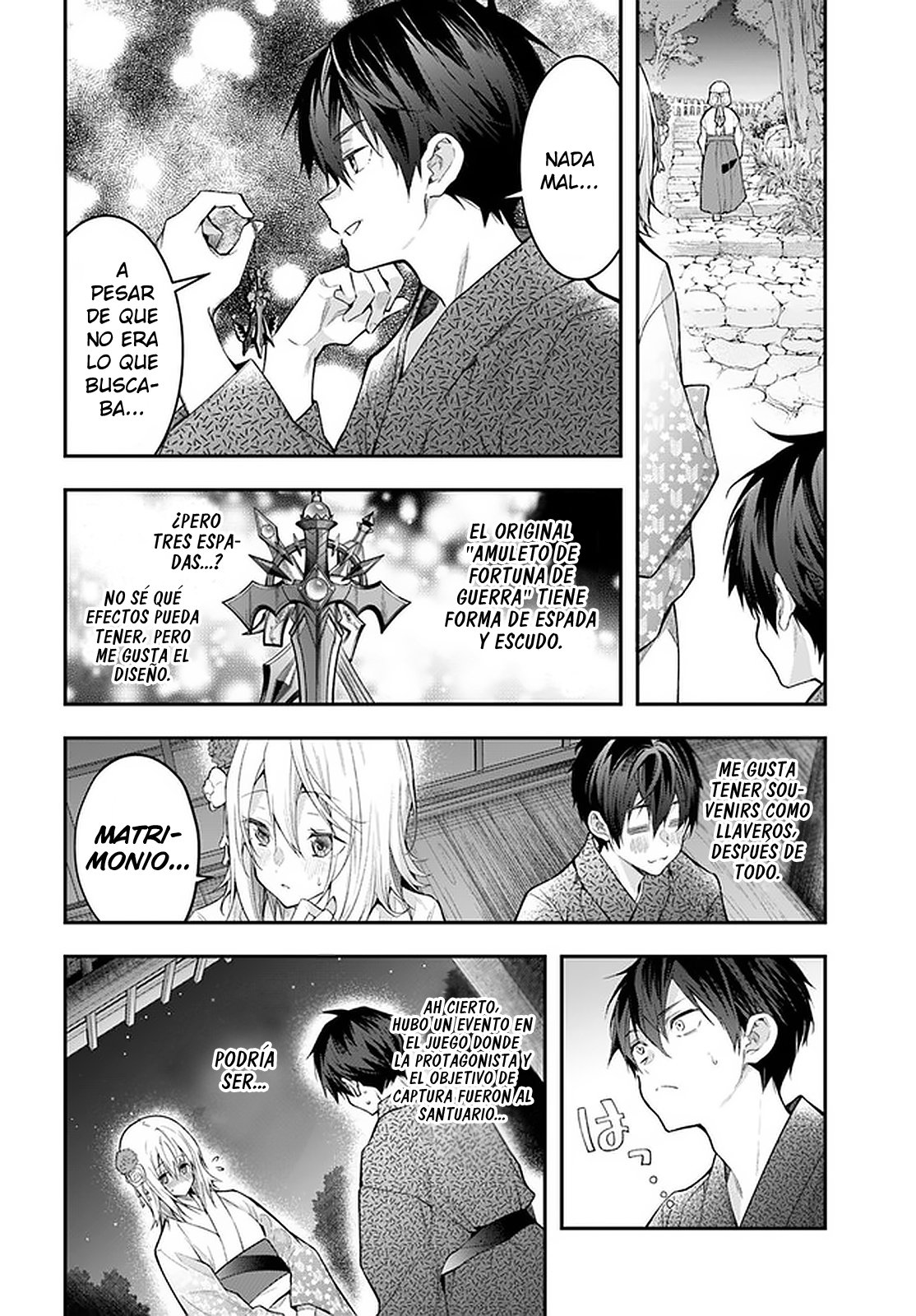 Otome Game Sekai wa Mob ni Kibishii Sekai Desu Capitulo 27: un descanso momentáneo página 29