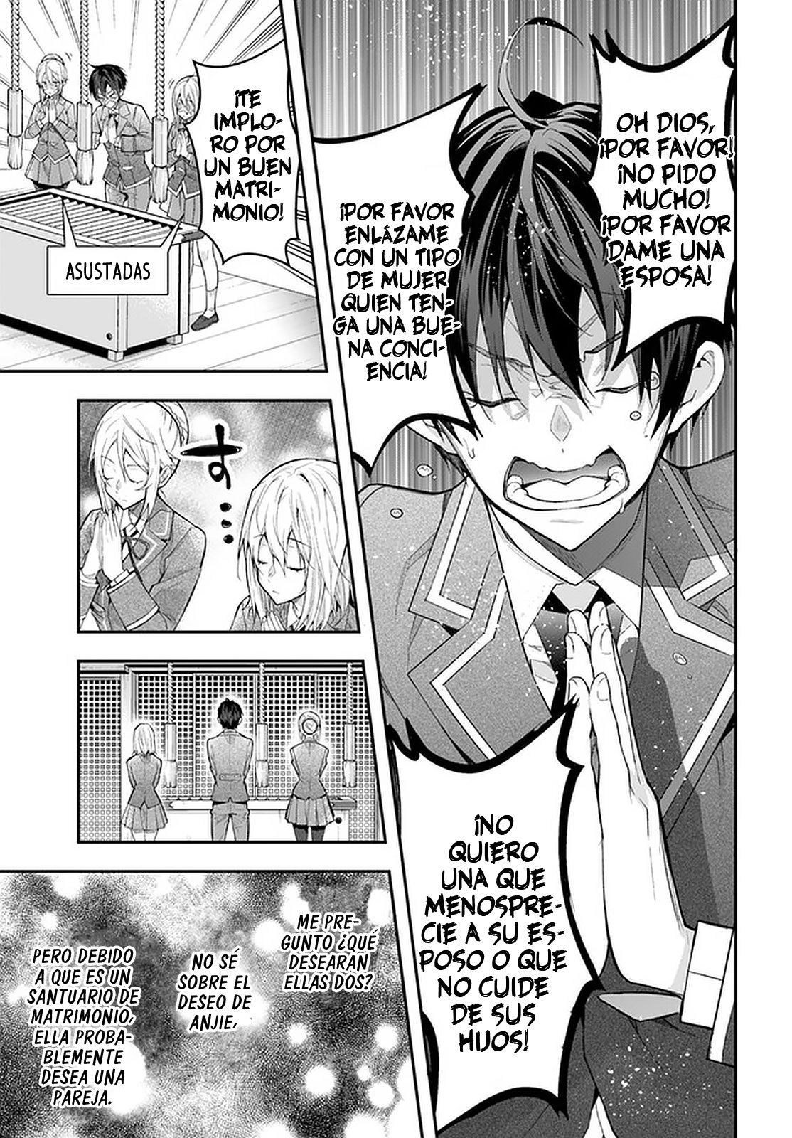 Otome Game Sekai wa Mob ni Kibishii Sekai Desu Capitulo 27: un descanso momentáneo página 34