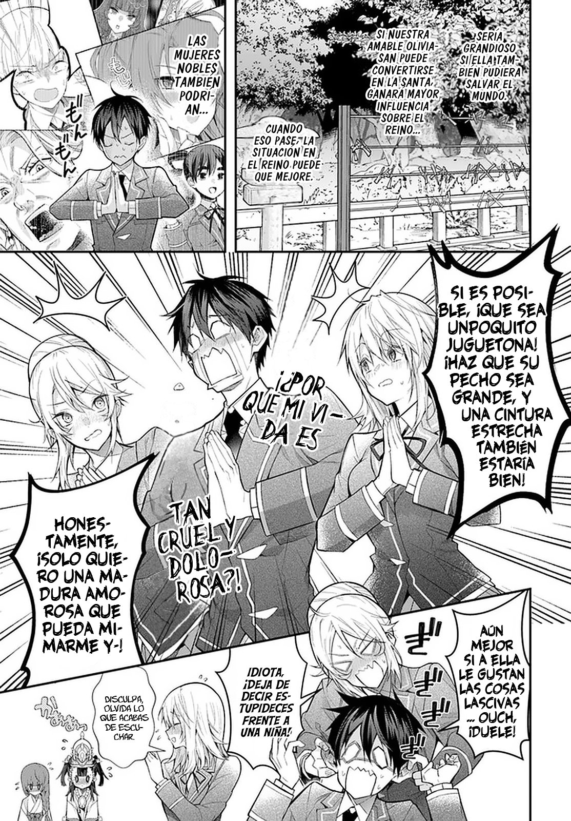 Otome Game Sekai wa Mob ni Kibishii Sekai Desu Capitulo 27: un descanso momentáneo página 36