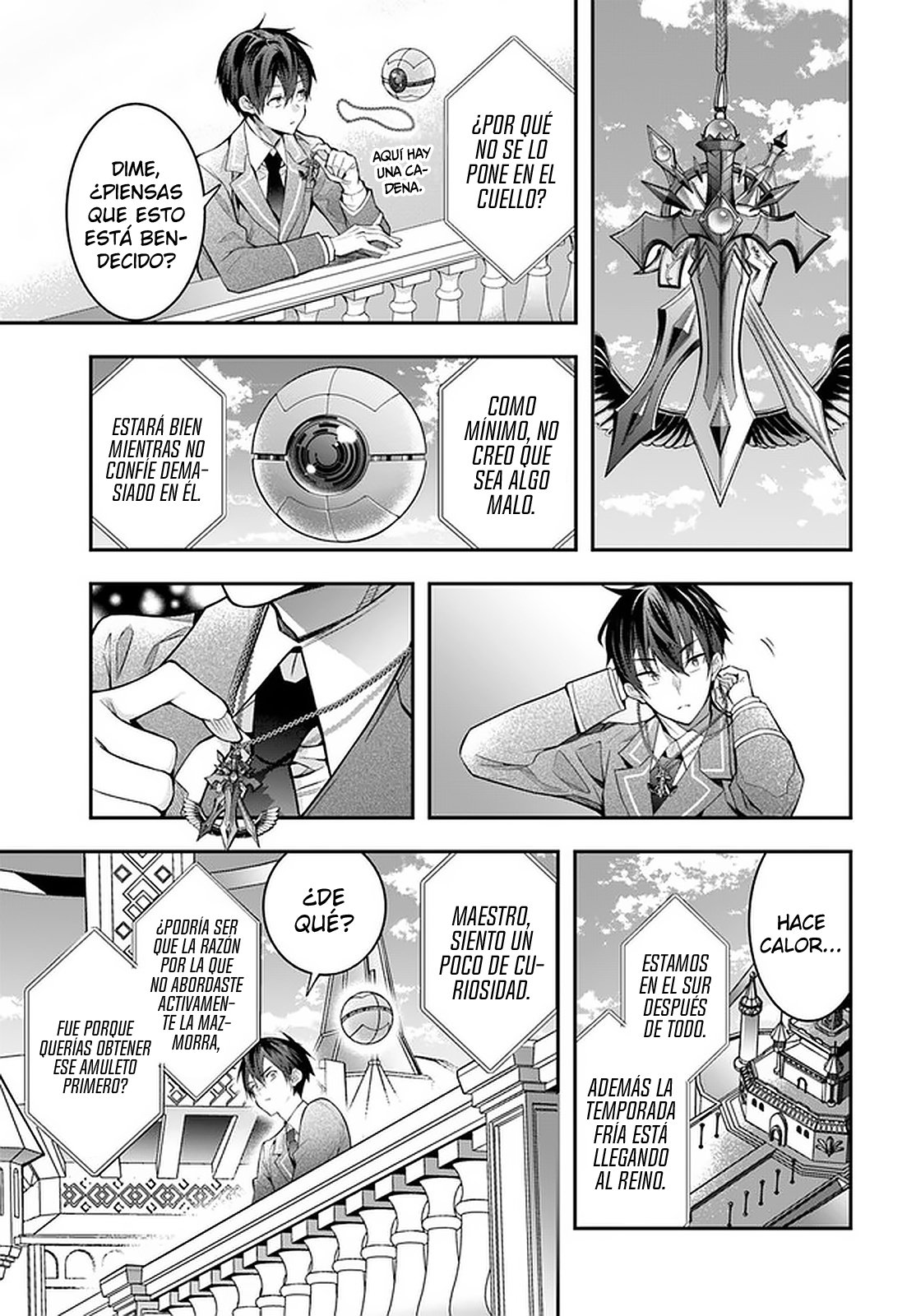 Otome Game Sekai wa Mob ni Kibishii Sekai Desu Capitulo 27: un descanso momentáneo página 38