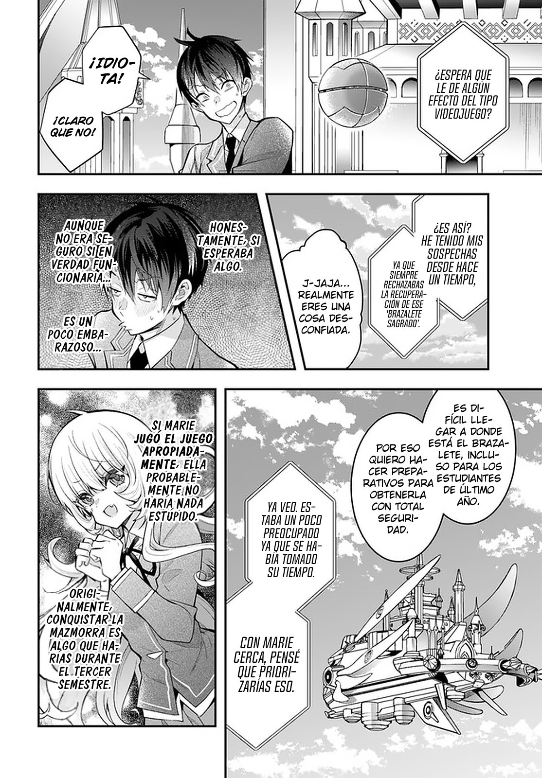 Otome Game Sekai wa Mob ni Kibishii Sekai Desu Capitulo 27: un descanso momentáneo página 39