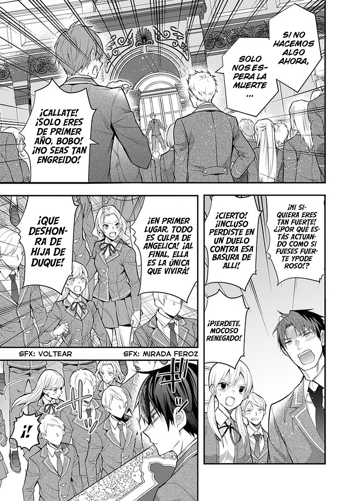 Otome Game Sekai wa Mob ni Kibishii Sekai Desu Capitulo 29: Tomando el riesgo página 4