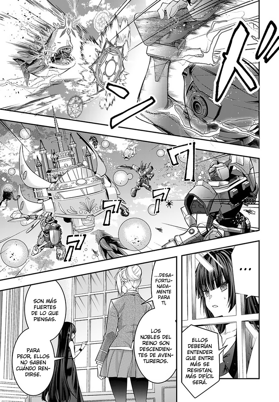 Otome Game Sekai wa Mob ni Kibishii Sekai Desu Capitulo 30: A la batalla página 18