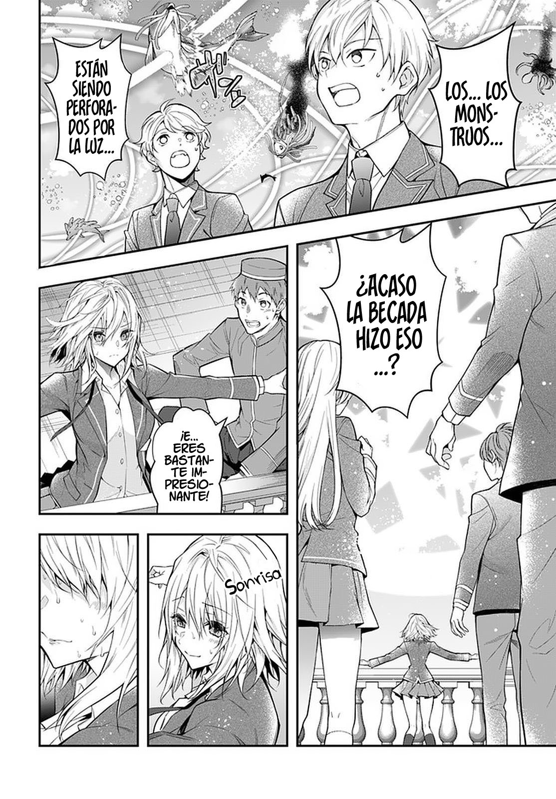 Otome Game Sekai wa Mob ni Kibishii Sekai Desu Capitulo 31: El poder de la santa página 16