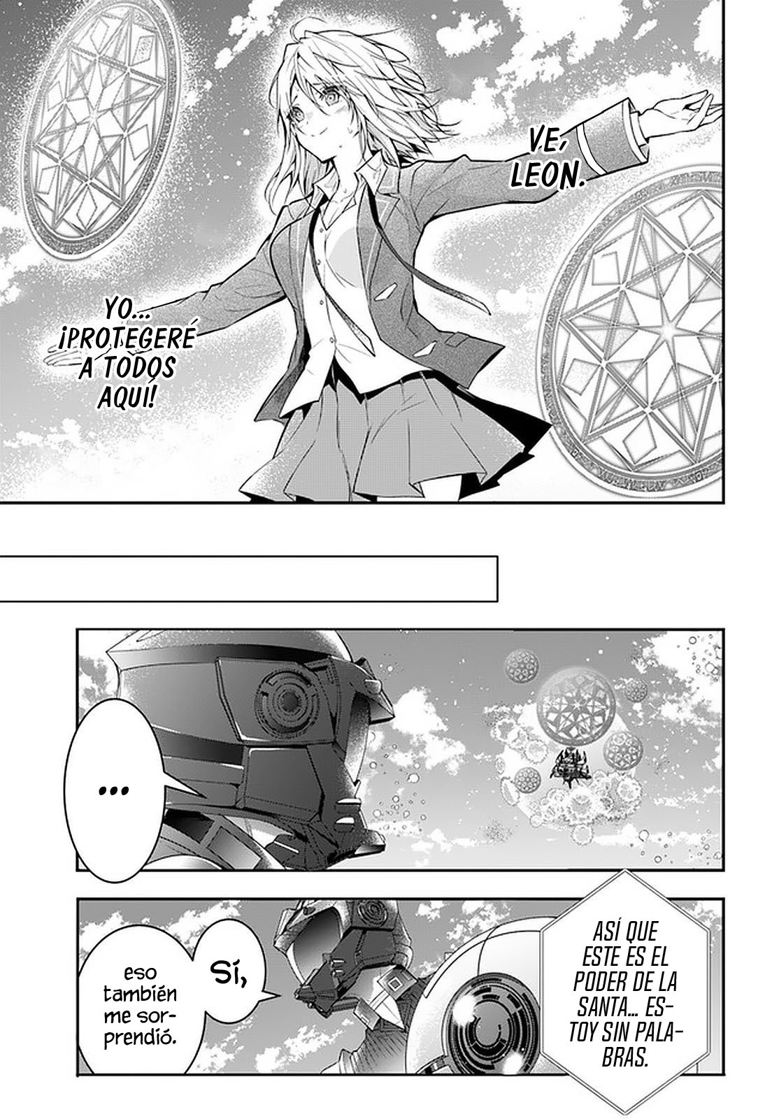 Otome Game Sekai wa Mob ni Kibishii Sekai Desu Capitulo 31: El poder de la santa página 17
