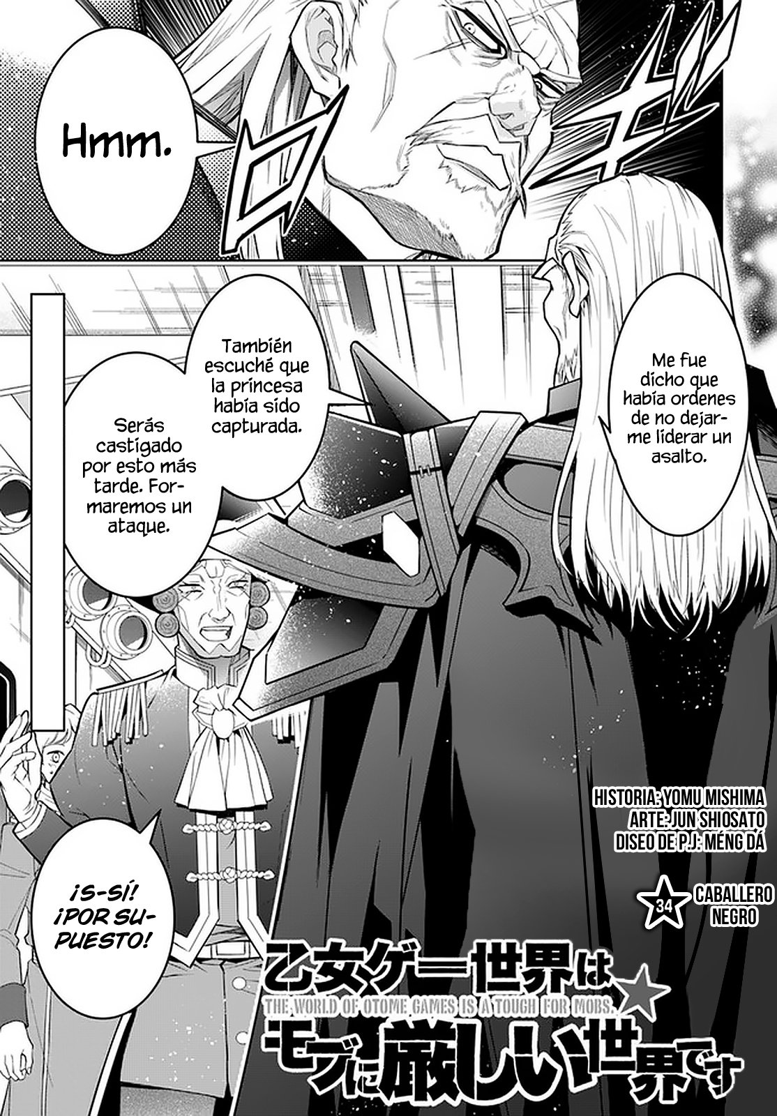 Otome Game Sekai wa Mob ni Kibishii Sekai Desu Capitulo 34 página 2
