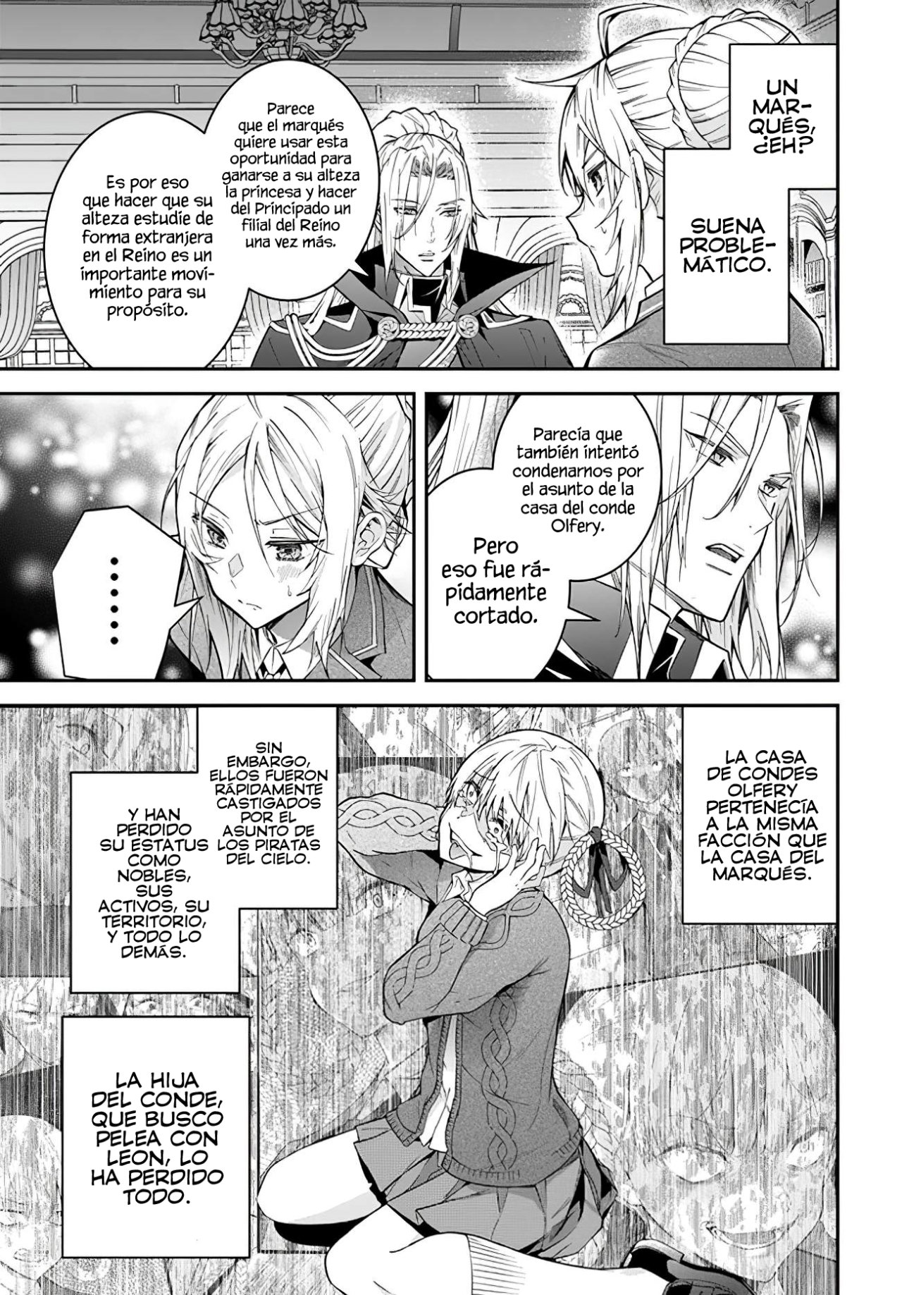 Otome Game Sekai wa Mob ni Kibishii Sekai Desu Capitulo 37: Episodio II: Revancha página 6