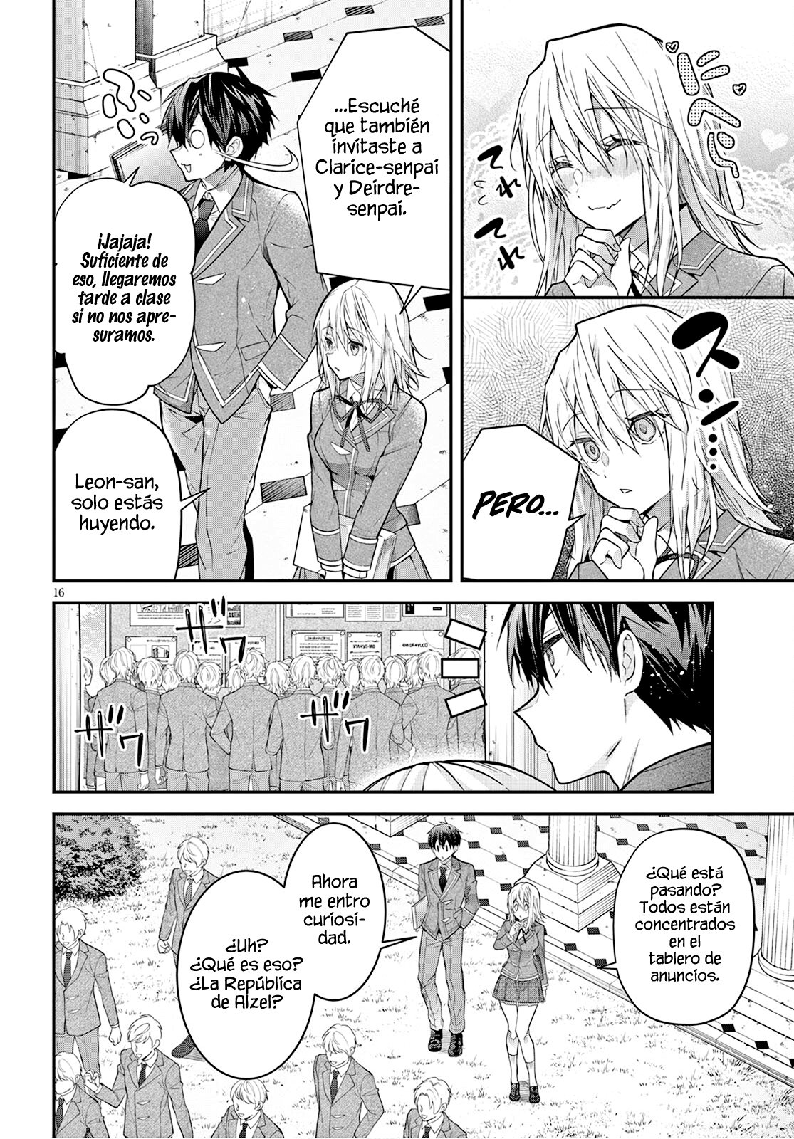 Otome Game Sekai wa Mob ni Kibishii Sekai Desu Capitulo 39: El Guardaespaldas de la Santa página 18