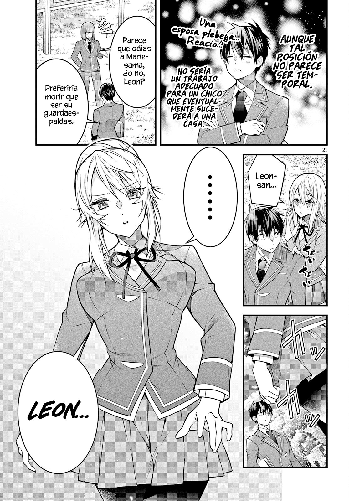 Otome Game Sekai wa Mob ni Kibishii Sekai Desu Capitulo 39: El Guardaespaldas de la Santa página 24
