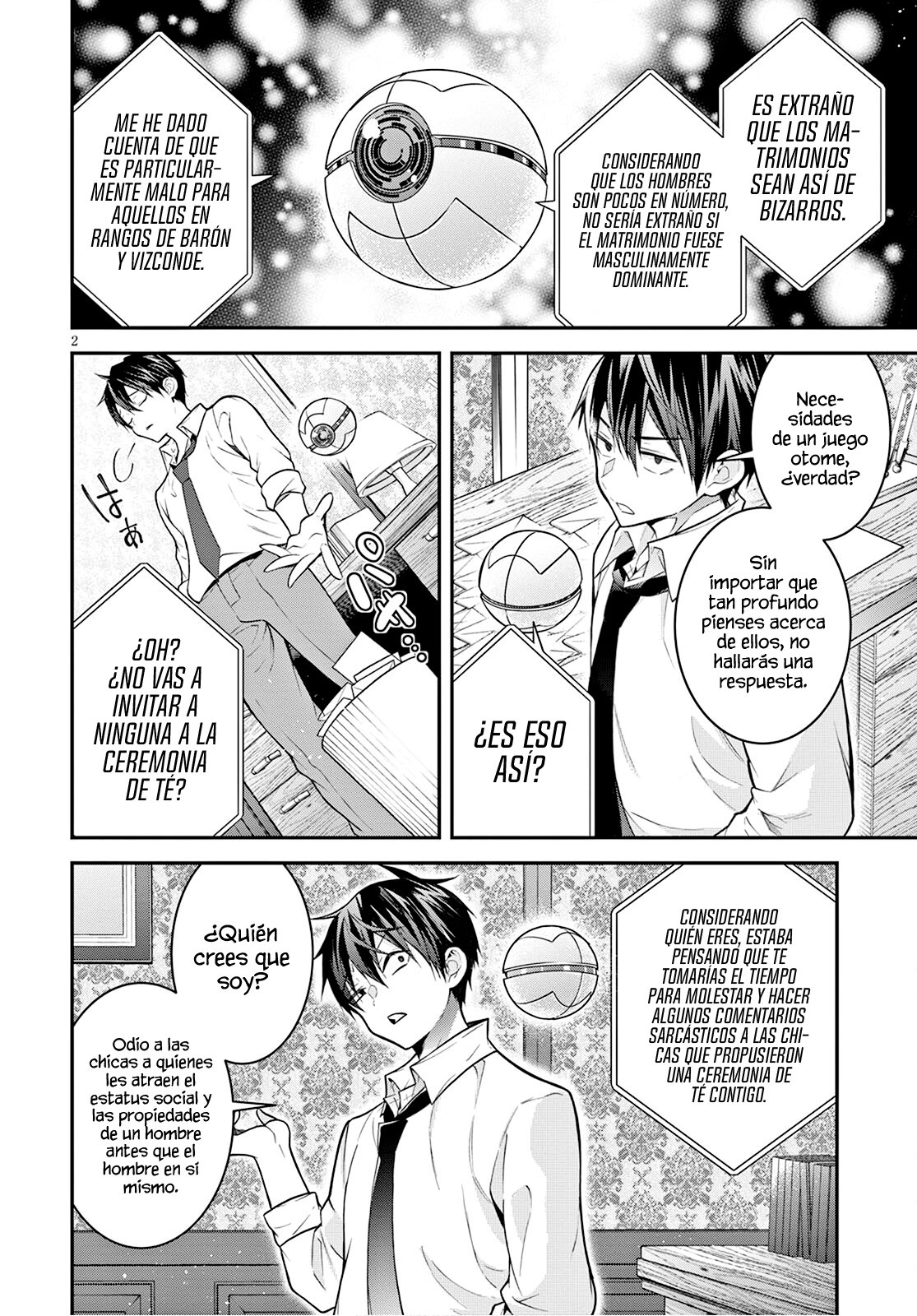 Otome Game Sekai wa Mob ni Kibishii Sekai Desu Capitulo 39: El Guardaespaldas de la Santa página 4