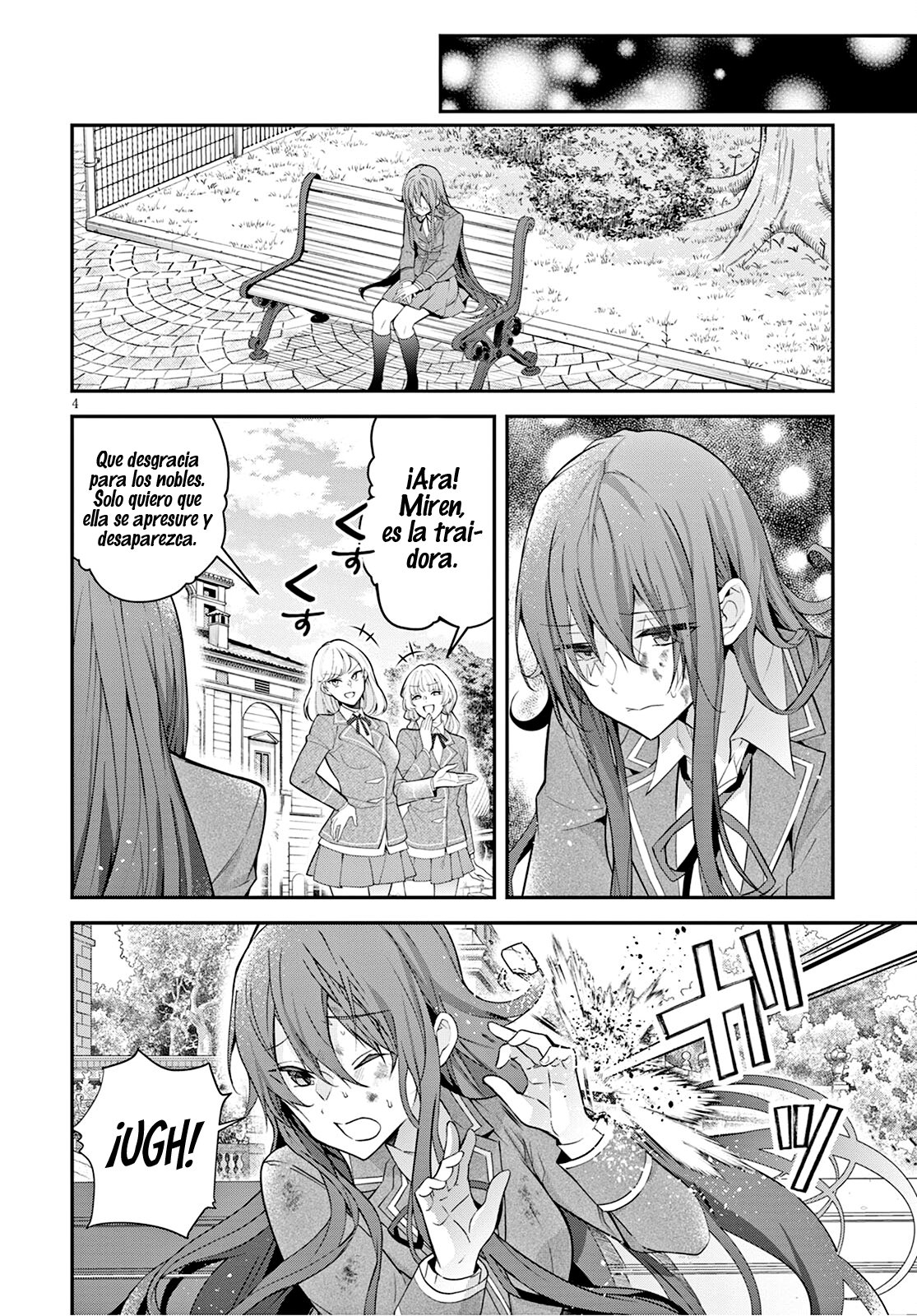 Otome Game Sekai wa Mob ni Kibishii Sekai Desu Capitulo 39: El Guardaespaldas de la Santa página 6