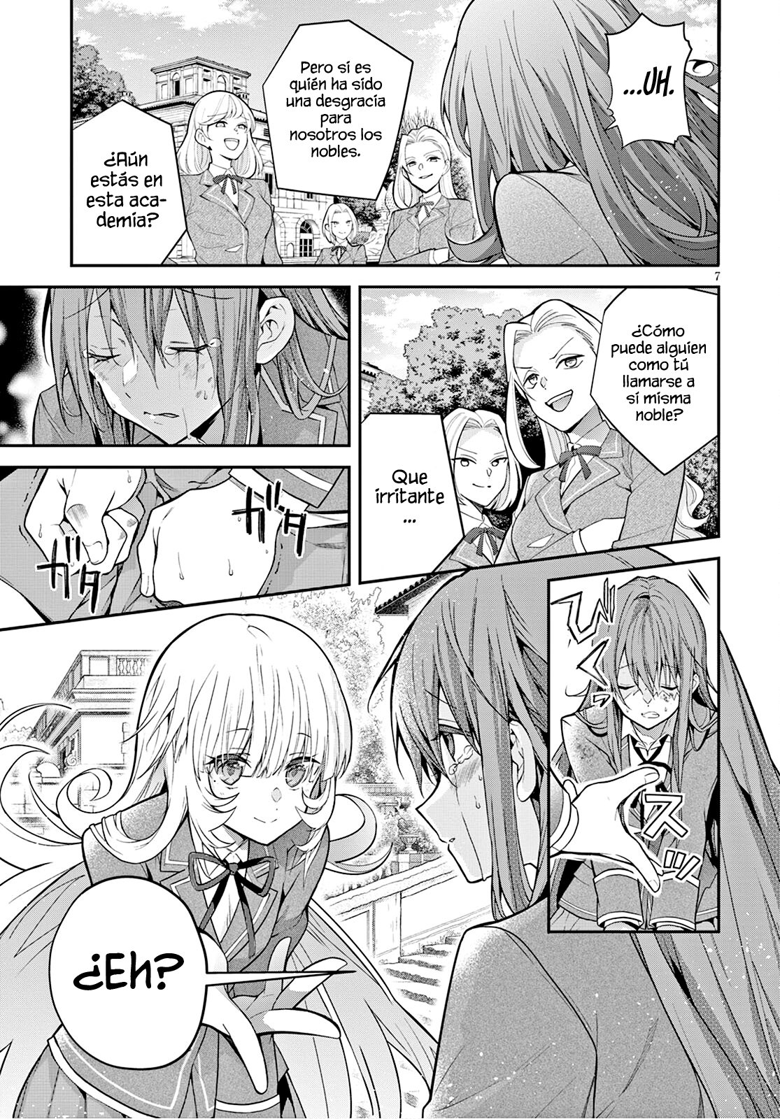 Otome Game Sekai wa Mob ni Kibishii Sekai Desu Capitulo 39: El Guardaespaldas de la Santa página 9