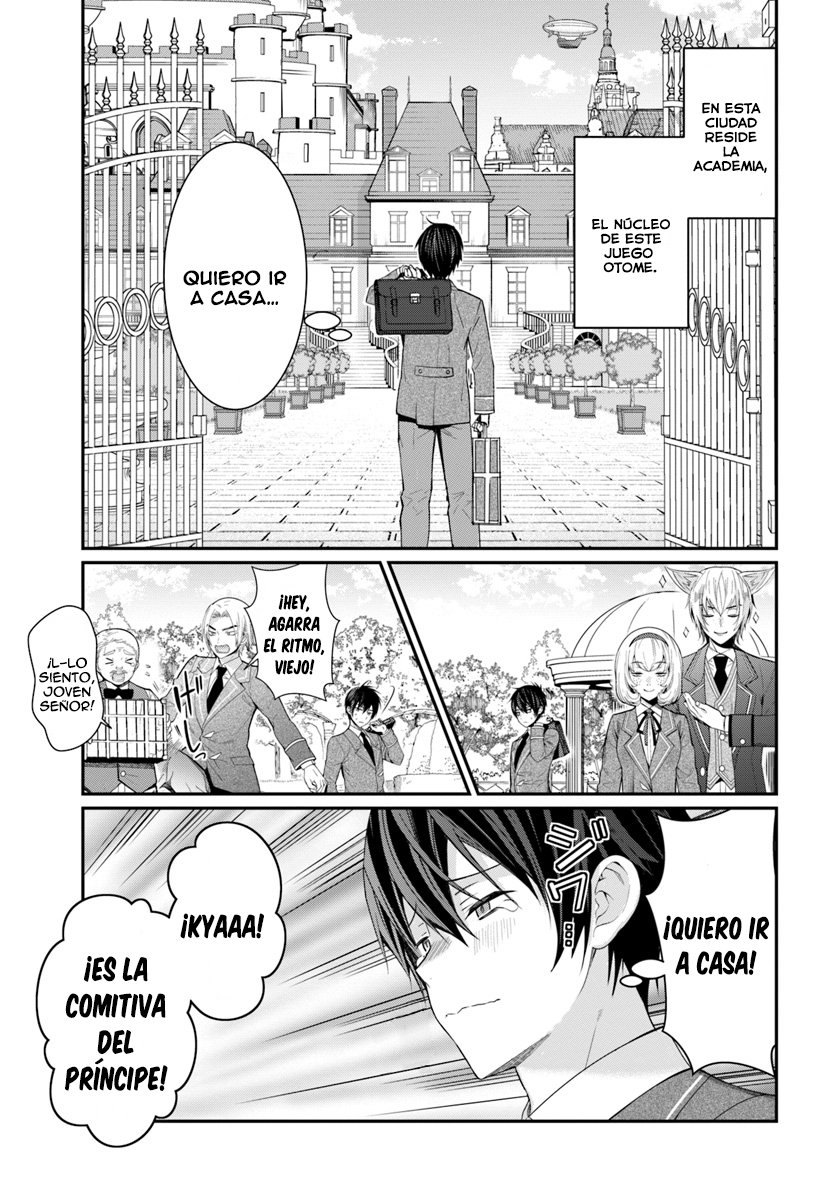 Otome Game Sekai wa Mob ni Kibishii Sekai Desu Capitulo 4: Inscripcion página 12