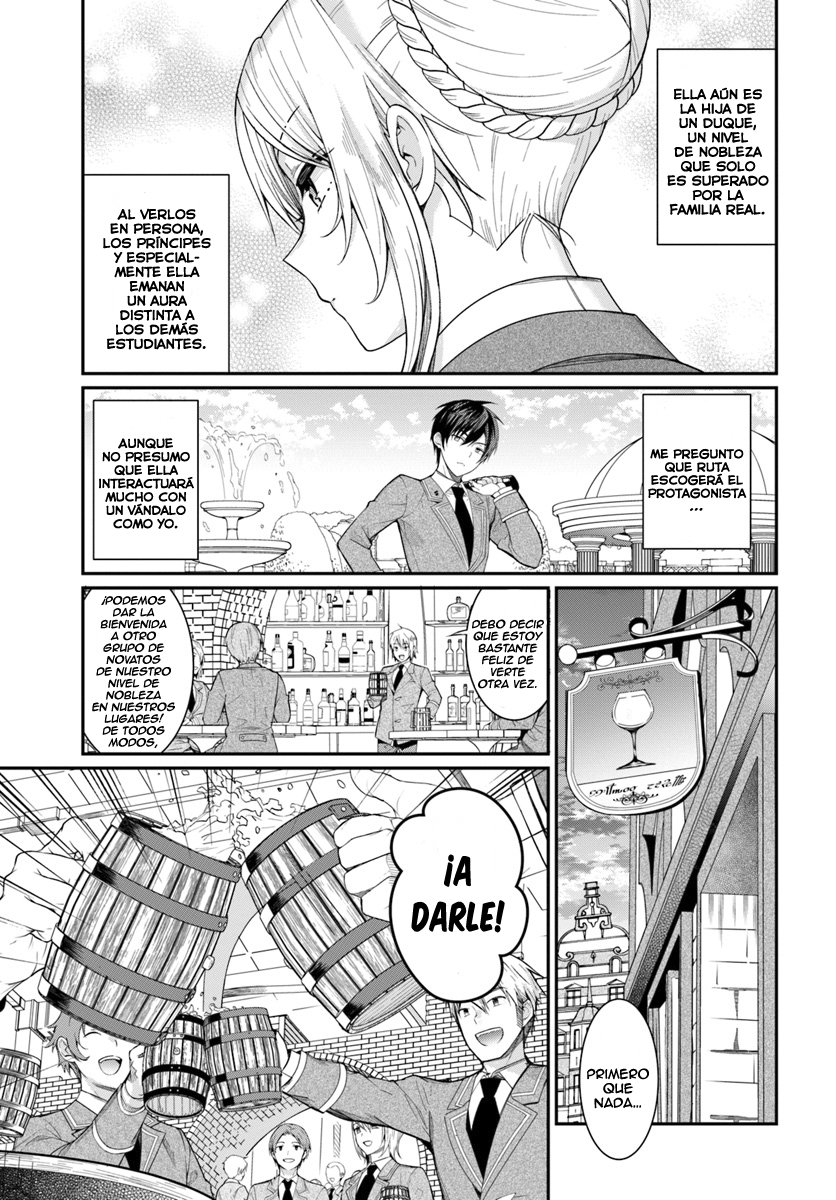 Otome Game Sekai wa Mob ni Kibishii Sekai Desu Capitulo 4: Inscripcion página 15