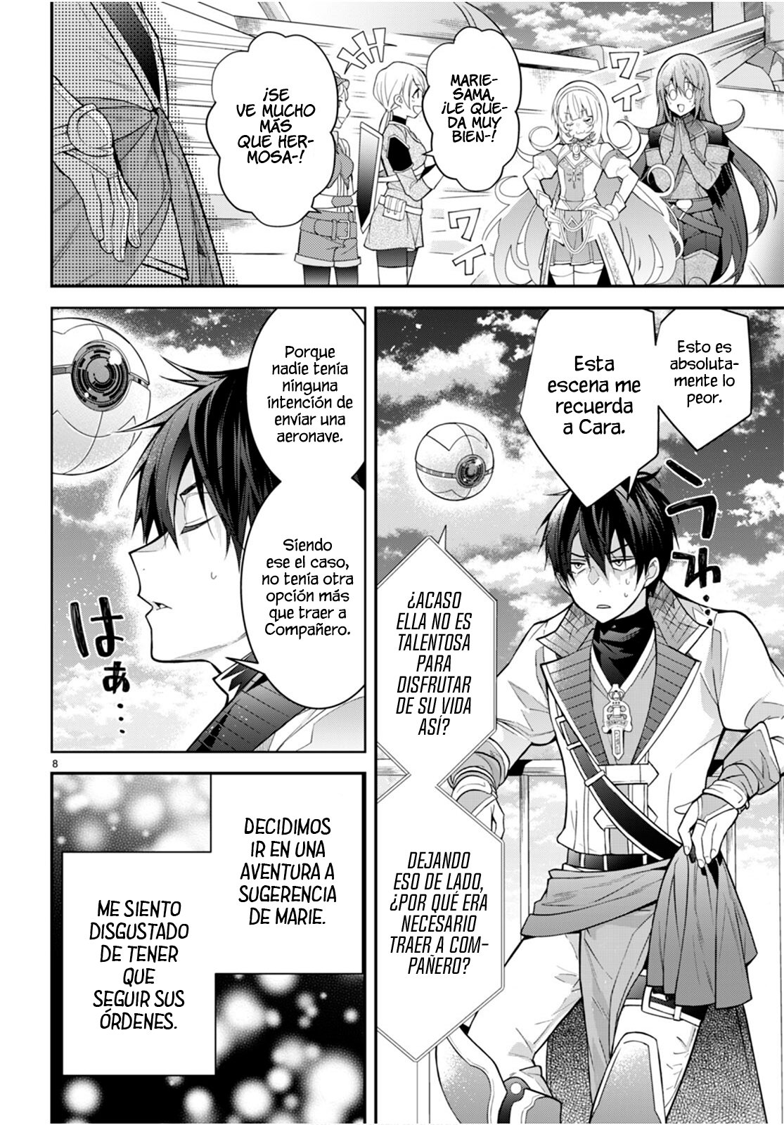 Otome Game Sekai wa Mob ni Kibishii Sekai Desu Capitulo 40 página 9