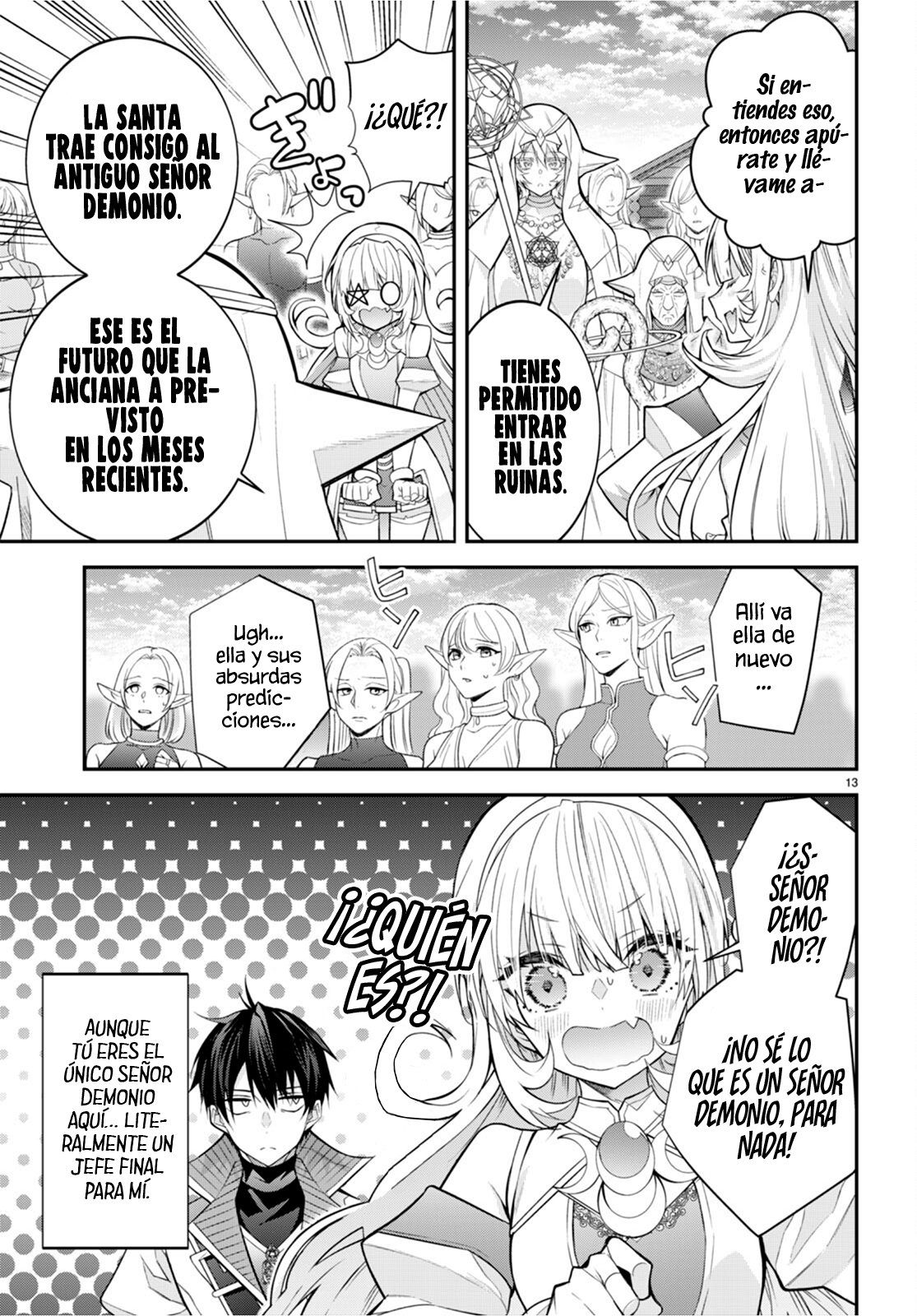 Otome Game Sekai wa Mob ni Kibishii Sekai Desu Capitulo 41: Pueblo Élfico página 15