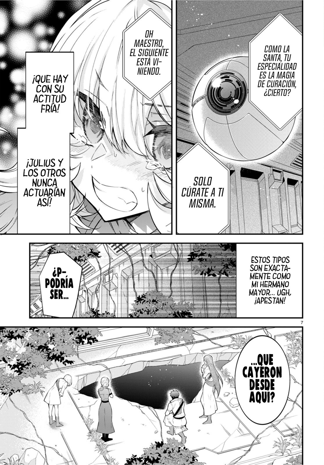 Otome Game Sekai wa Mob ni Kibishii Sekai Desu Capitulo 42: El Subterráneo de las Ruinas página 11