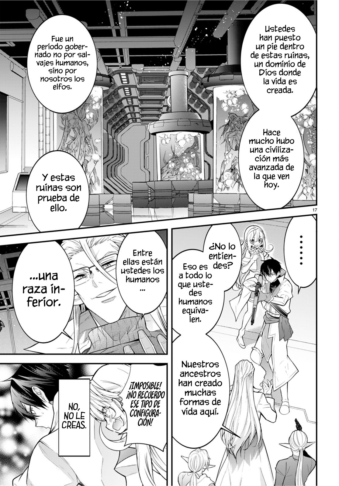 Otome Game Sekai wa Mob ni Kibishii Sekai Desu Capitulo 42: El Subterráneo de las Ruinas página 21