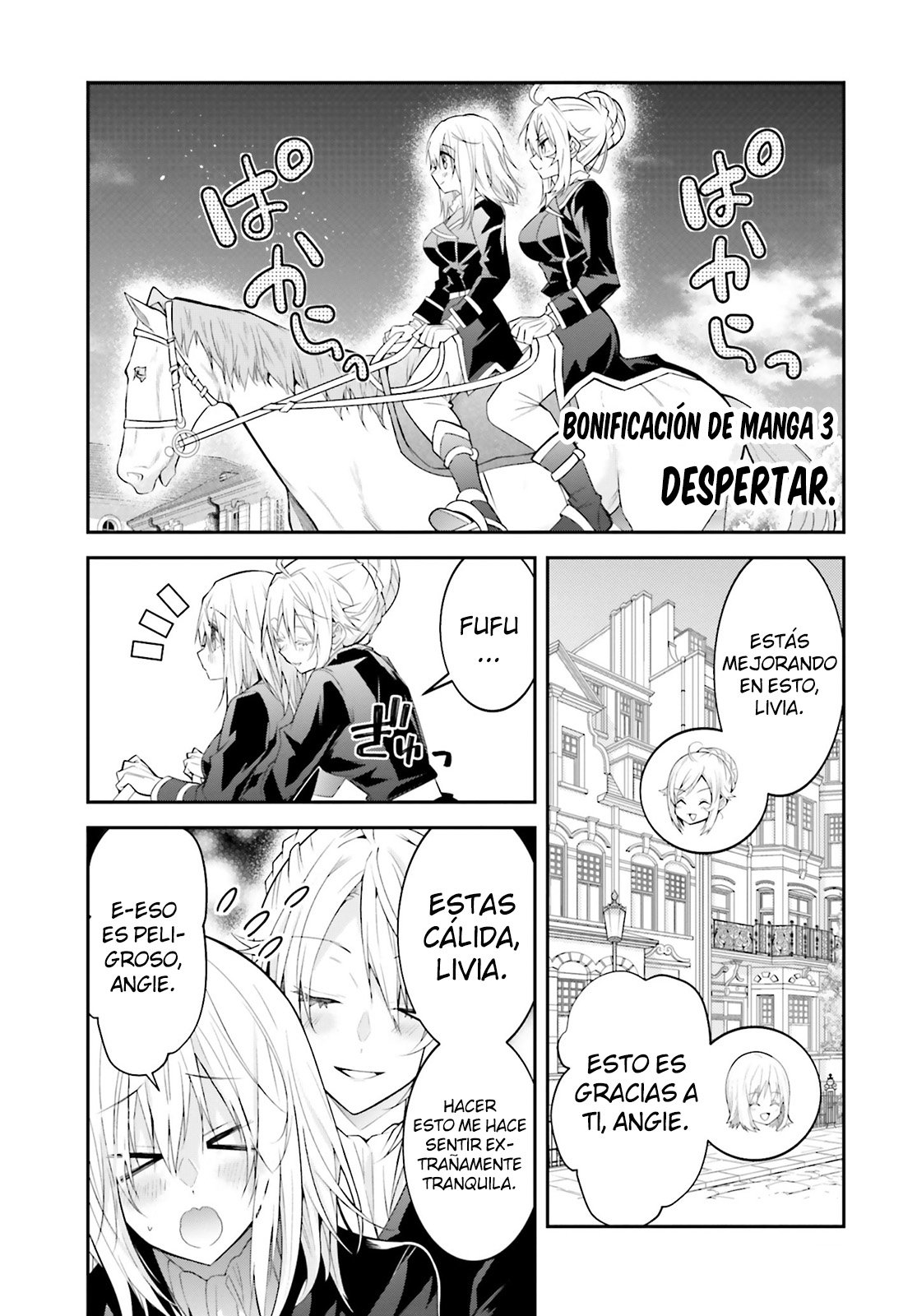 Otome Game Sekai wa Mob ni Kibishii Sekai Desu Capitulo 43.5: Extras Volumen 8 página 10