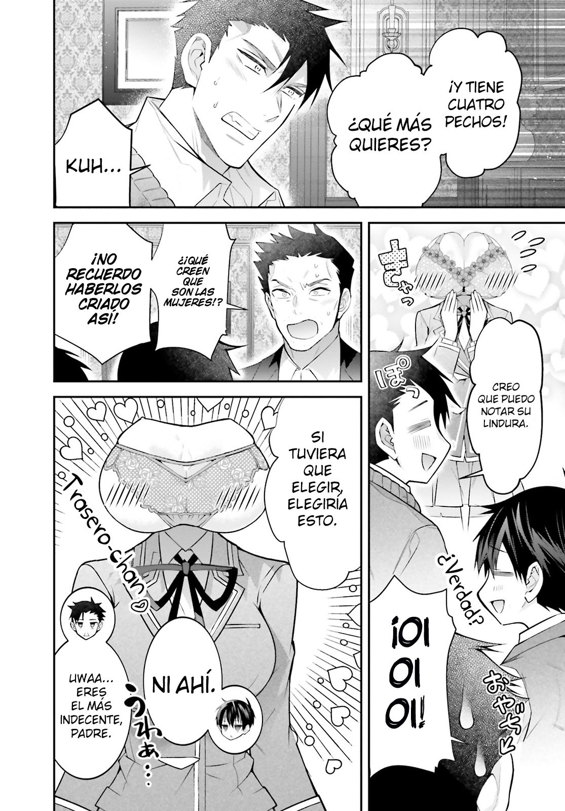 Otome Game Sekai wa Mob ni Kibishii Sekai Desu Capitulo 43.5: Extras Volumen 8 página 6