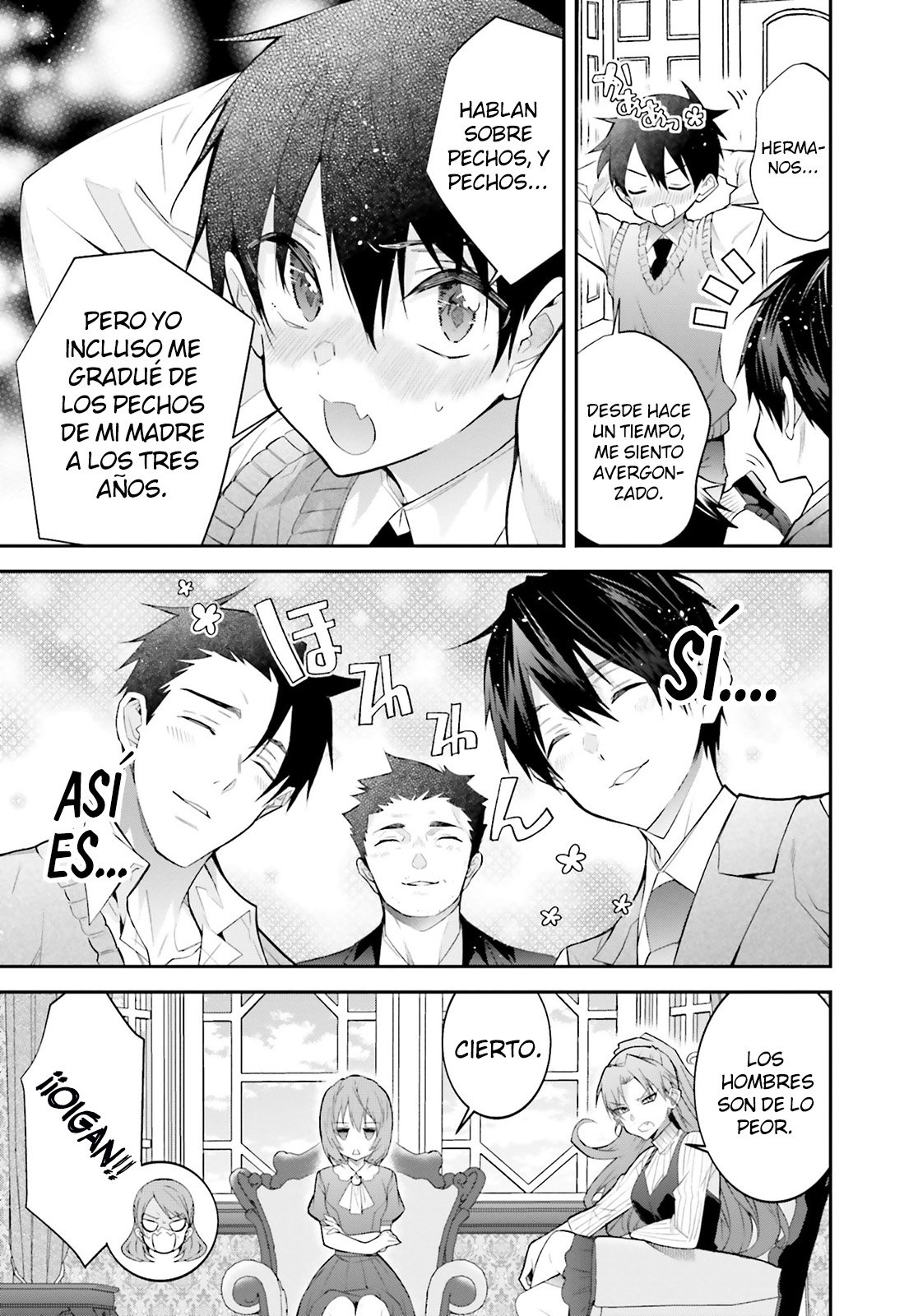 Otome Game Sekai wa Mob ni Kibishii Sekai Desu Capitulo 43.5: Extras Volumen 8 página 7