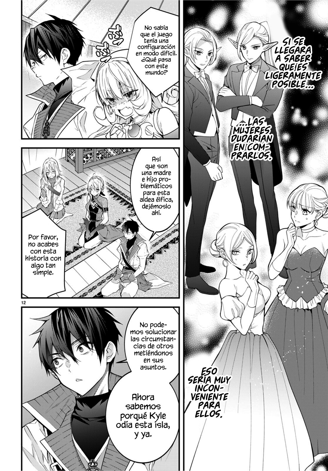 Otome Game Sekai wa Mob ni Kibishii Sekai Desu Capitulo 44 página 13