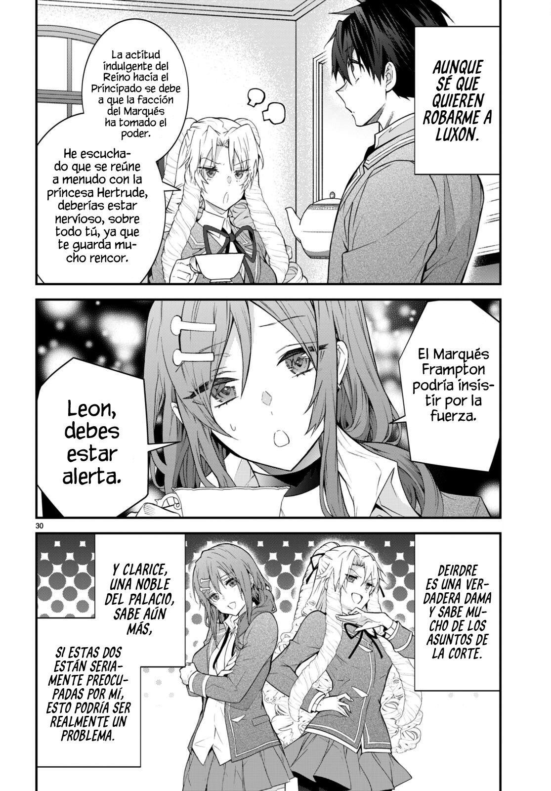 Otome Game Sekai wa Mob ni Kibishii Sekai Desu Capitulo 45: Estrategia página 33