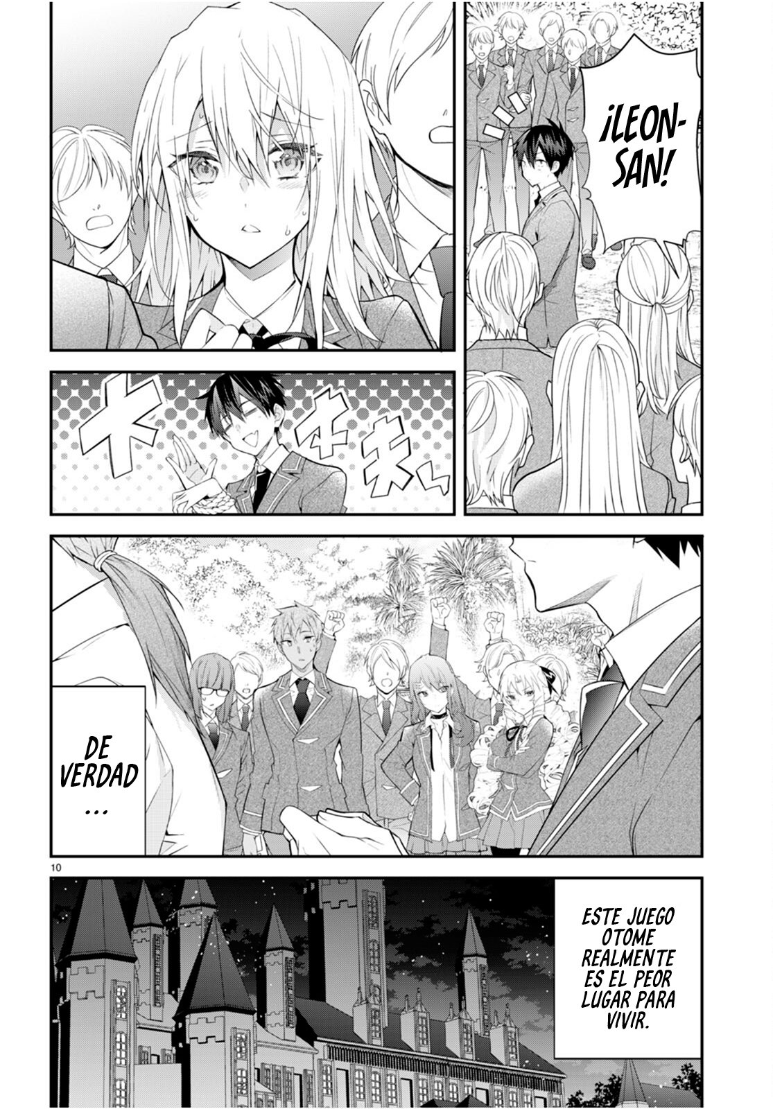 Otome Game Sekai wa Mob ni Kibishii Sekai Desu Capitulo 46 página 12