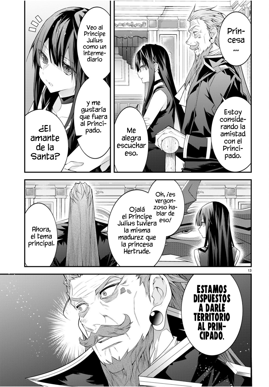 Otome Game Sekai wa Mob ni Kibishii Sekai Desu Capitulo 46 página 15
