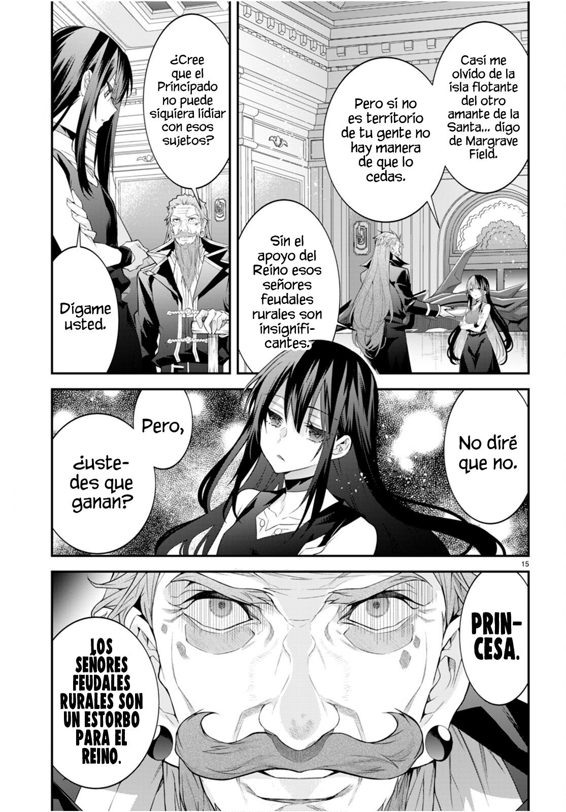 Otome Game Sekai wa Mob ni Kibishii Sekai Desu Capitulo 46 página 17