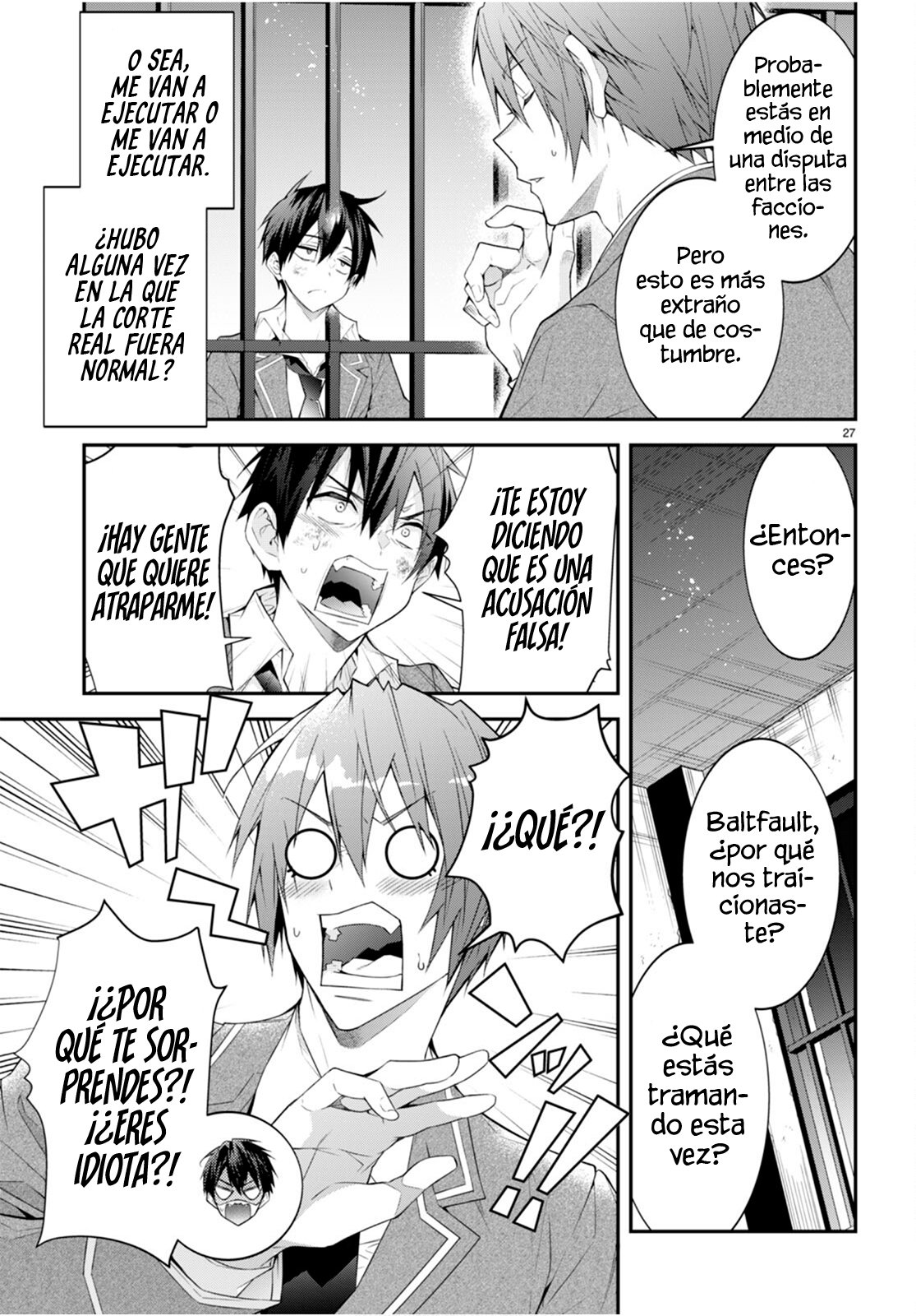 Otome Game Sekai wa Mob ni Kibishii Sekai Desu Capitulo 46 página 30