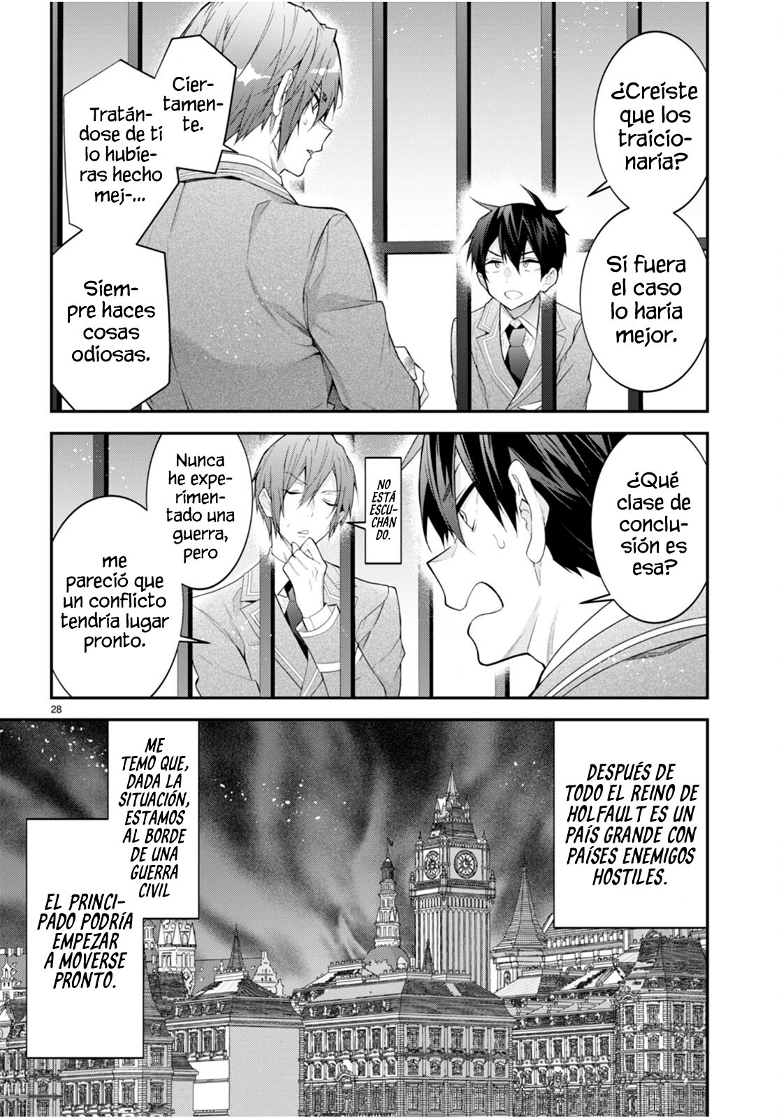 Otome Game Sekai wa Mob ni Kibishii Sekai Desu Capitulo 46 página 31