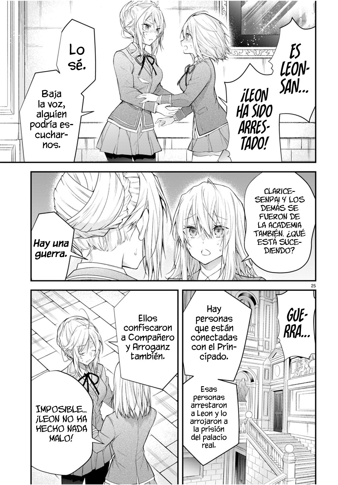 Otome Game Sekai wa Mob ni Kibishii Sekai Desu Capitulo 47: Muchas Intrigas página 27