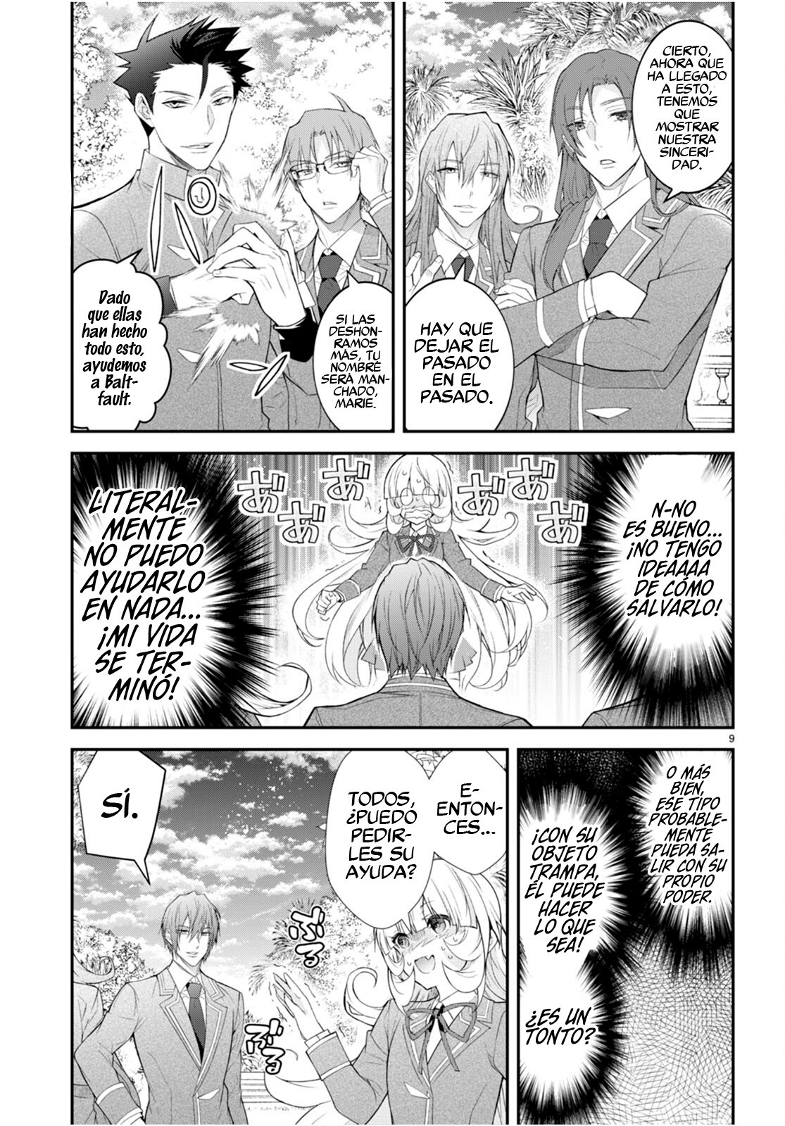 Otome Game Sekai wa Mob ni Kibishii Sekai Desu Capitulo 48: Arrodíllense página 10