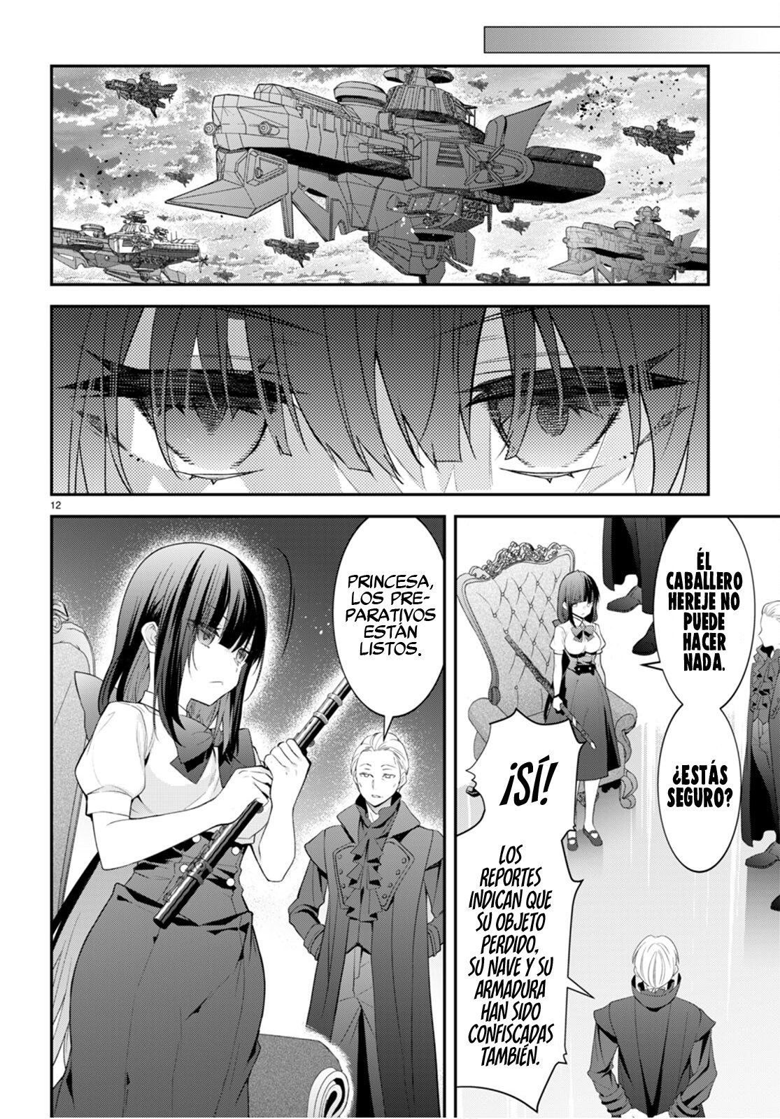Otome Game Sekai wa Mob ni Kibishii Sekai Desu Capitulo 48: Arrodíllense página 14