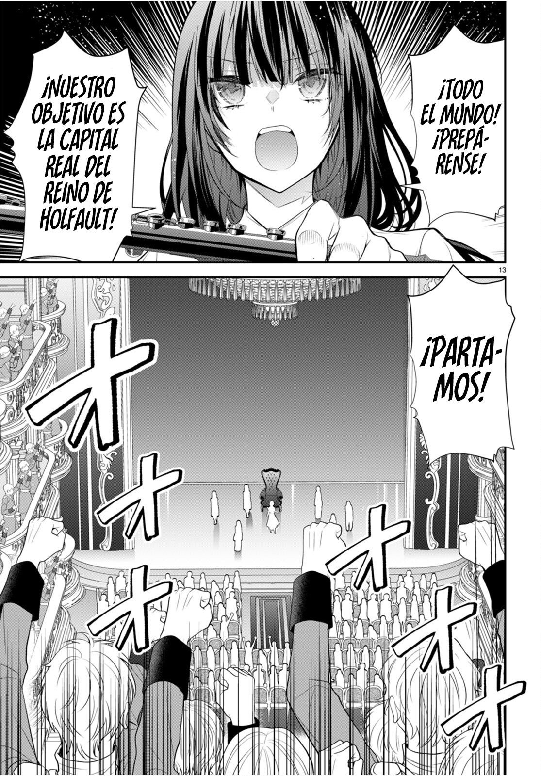 Otome Game Sekai wa Mob ni Kibishii Sekai Desu Capitulo 48: Arrodíllense página 15