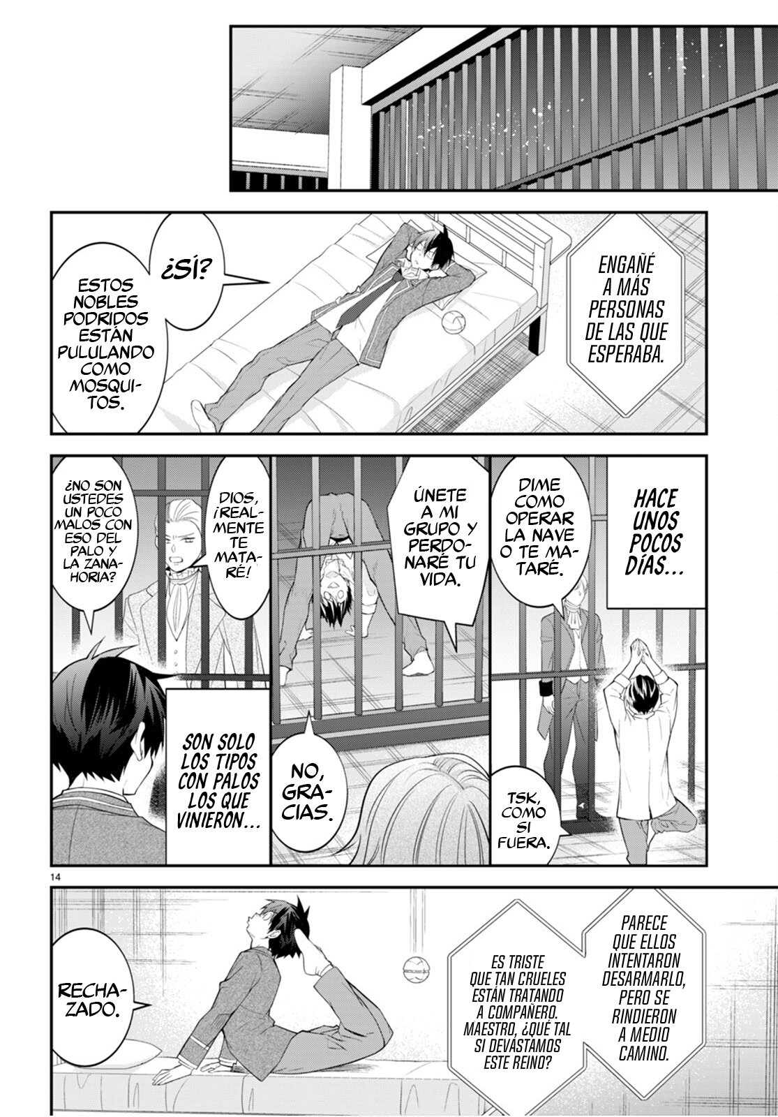 Otome Game Sekai wa Mob ni Kibishii Sekai Desu Capitulo 48: Arrodíllense página 16